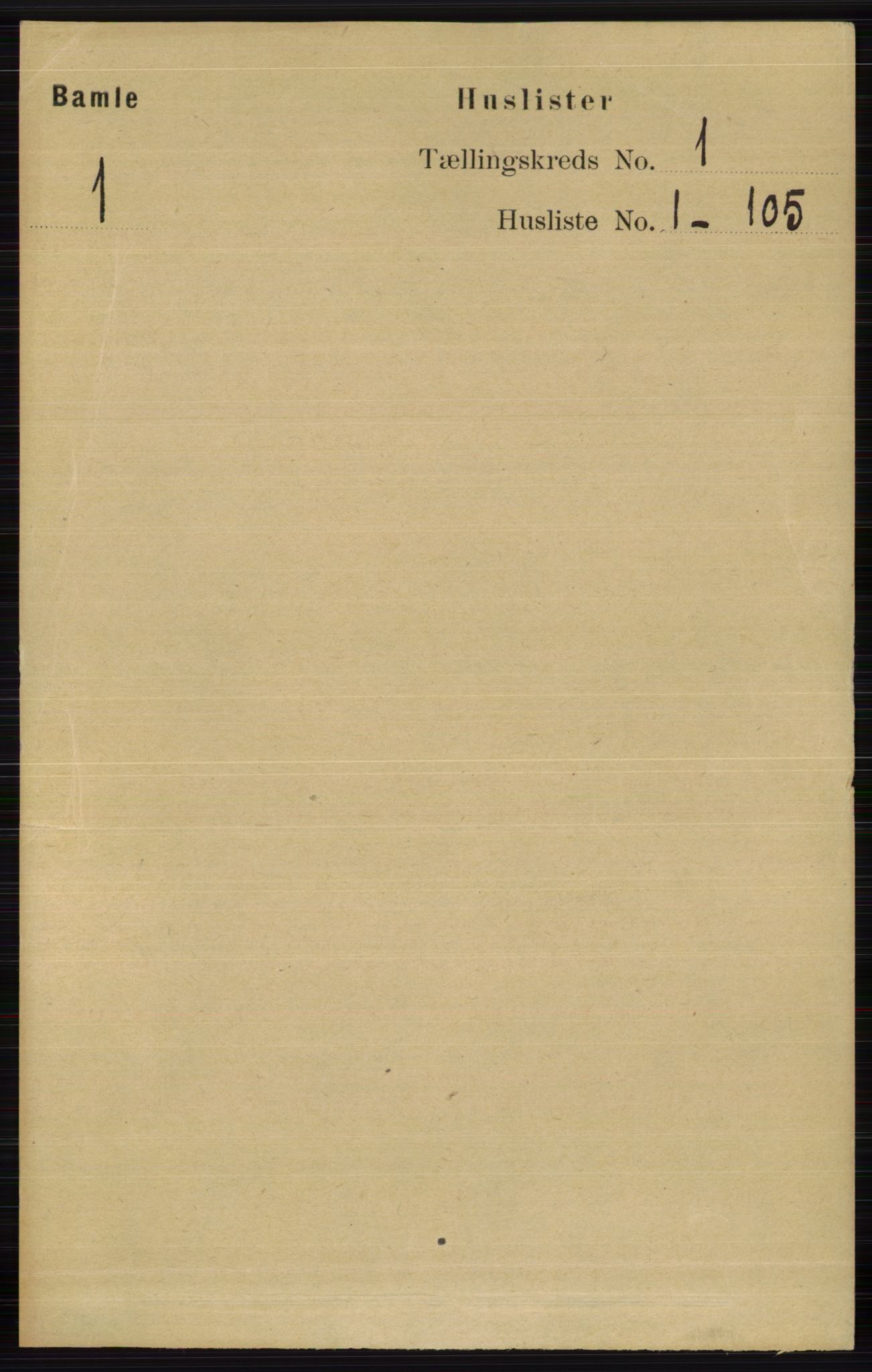 RA, Folketelling 1891 for 0814 Bamble herred, 1891, s. 33