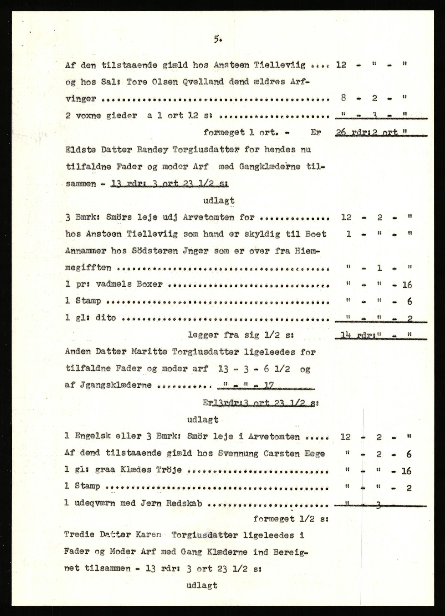Statsarkivet i Stavanger, SAST/A-101971/03/Y/Yj/L0014: Avskrifter sortert etter gårdsnanv: Dalve - Dyrland, 1750-1930, s. 566