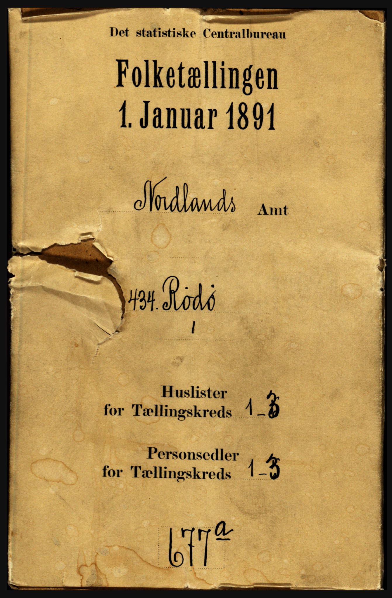 RA, Folketelling 1891 for 1836 Rødøy herred, 1891, s. 16