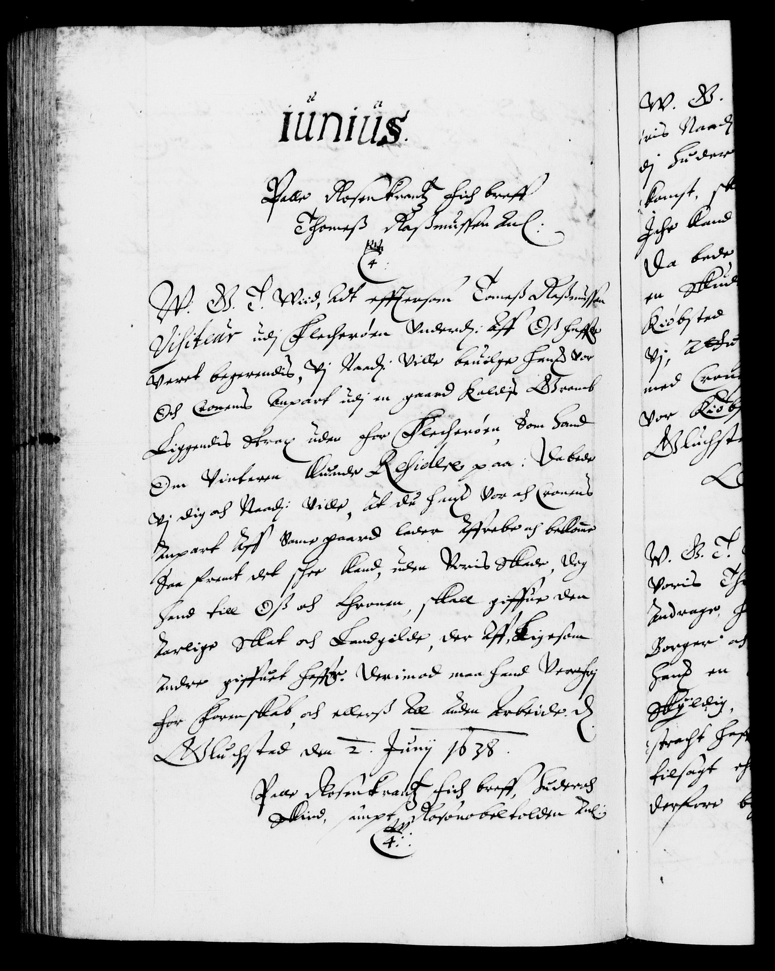Danske Kanselli 1572-1799, AV/RA-EA-3023/F/Fc/Fca/Fcab/L0006: Norske tegnelser (mikrofilm), 1634-1639, s. 323b