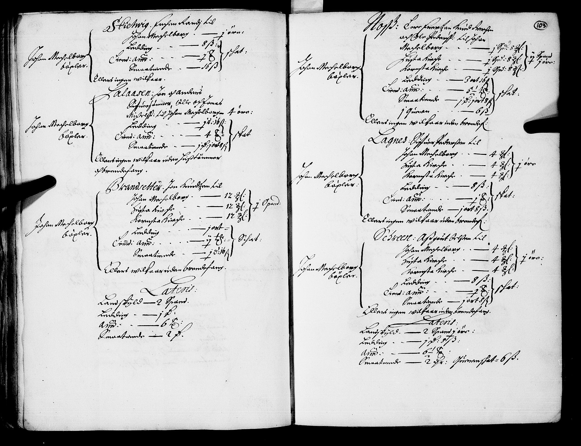 Rentekammeret inntil 1814, Realistisk ordnet avdeling, AV/RA-EA-4070/N/Nb/Nba/L0047: Nordmøre len, 1667, s. 102b-103a