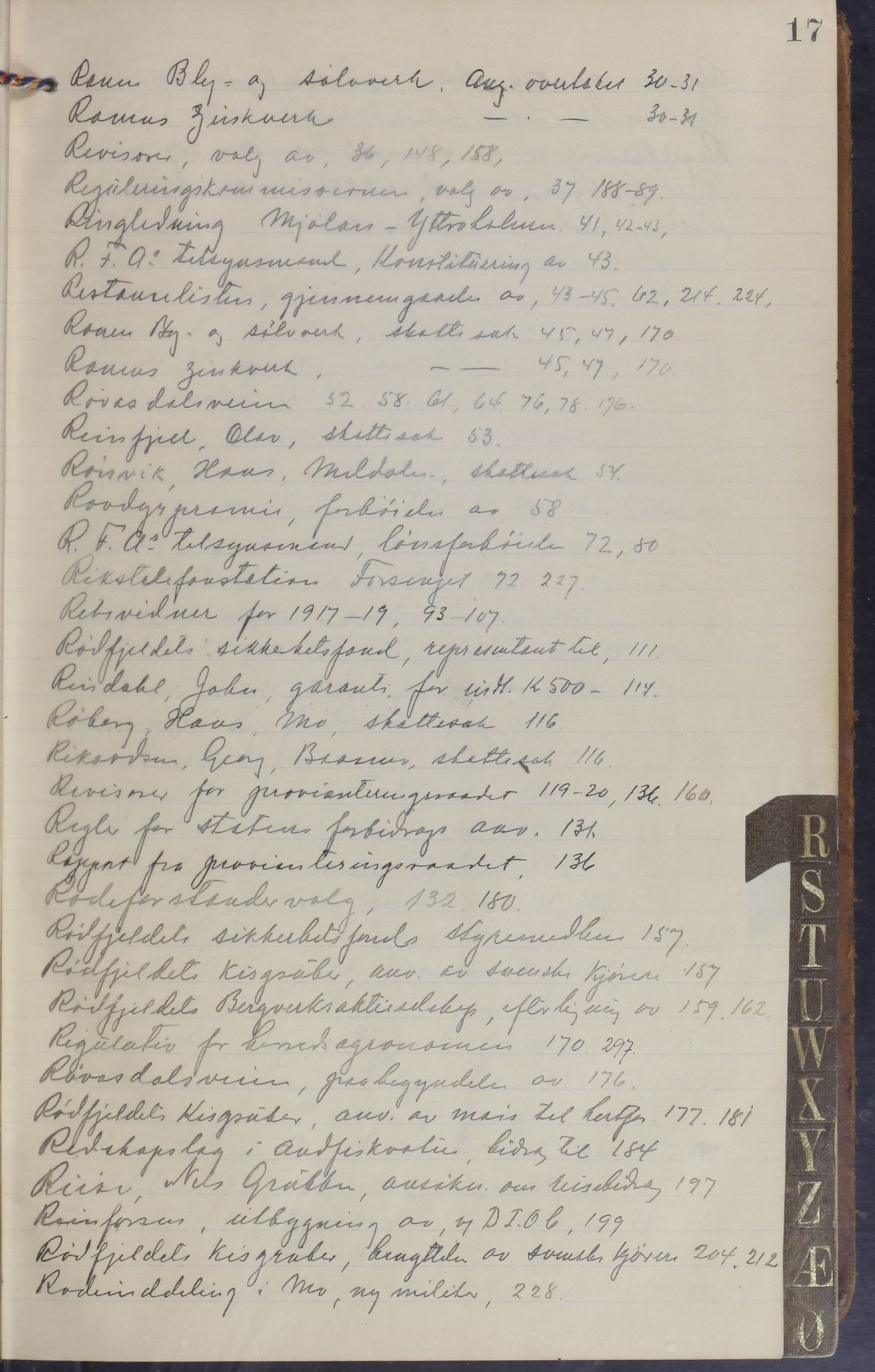 Mo kommune. Formannskapet, AIN/K-18031.150/A/Aa/L0006: Møtebok, 1915-1919, s. 17