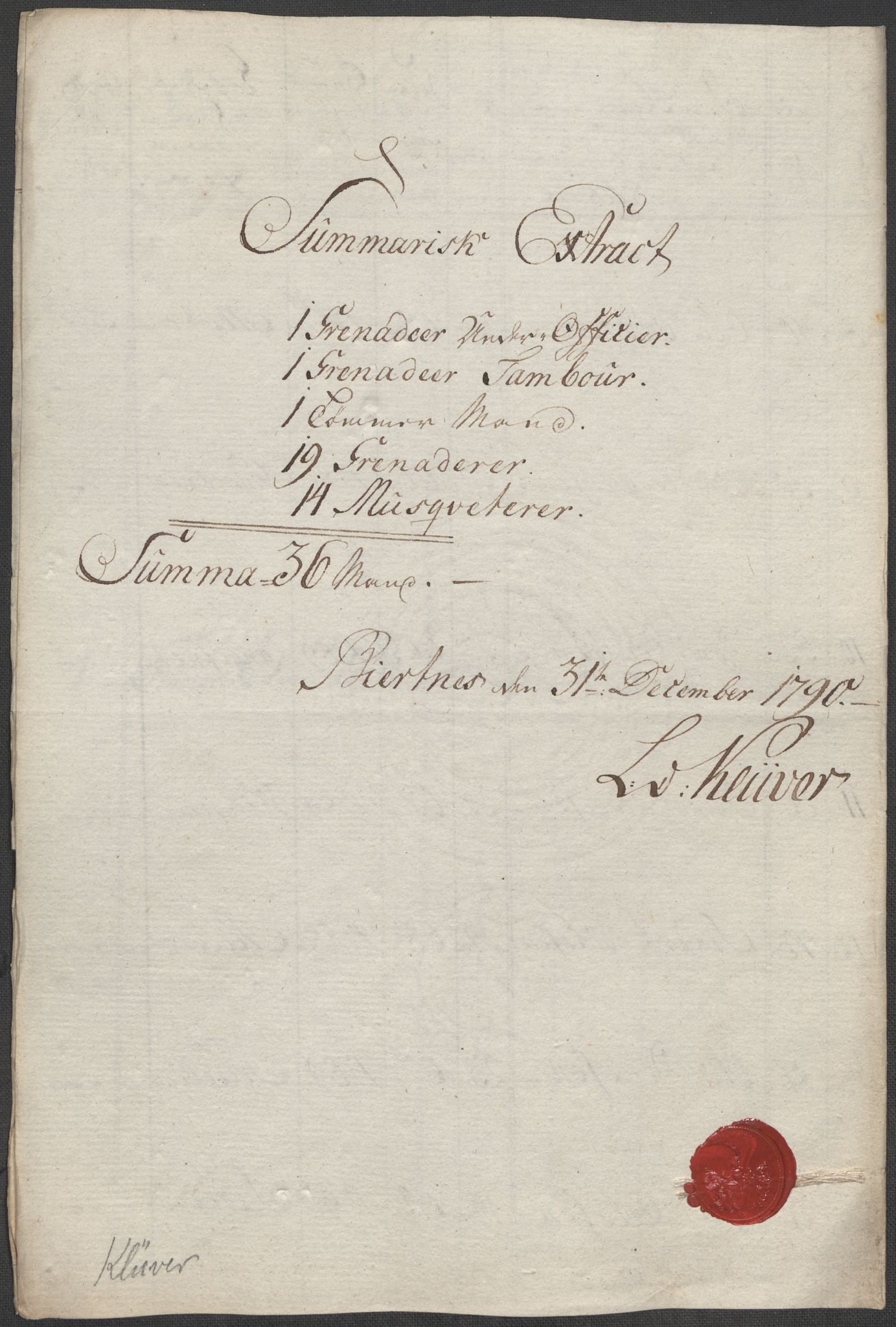 Generalitets- og kommissariatskollegiet, Det kongelige norske kommissariatskollegium, RA/EA-5420/E/Eh/L0001b: Diverse, 1659-1807, s. 205