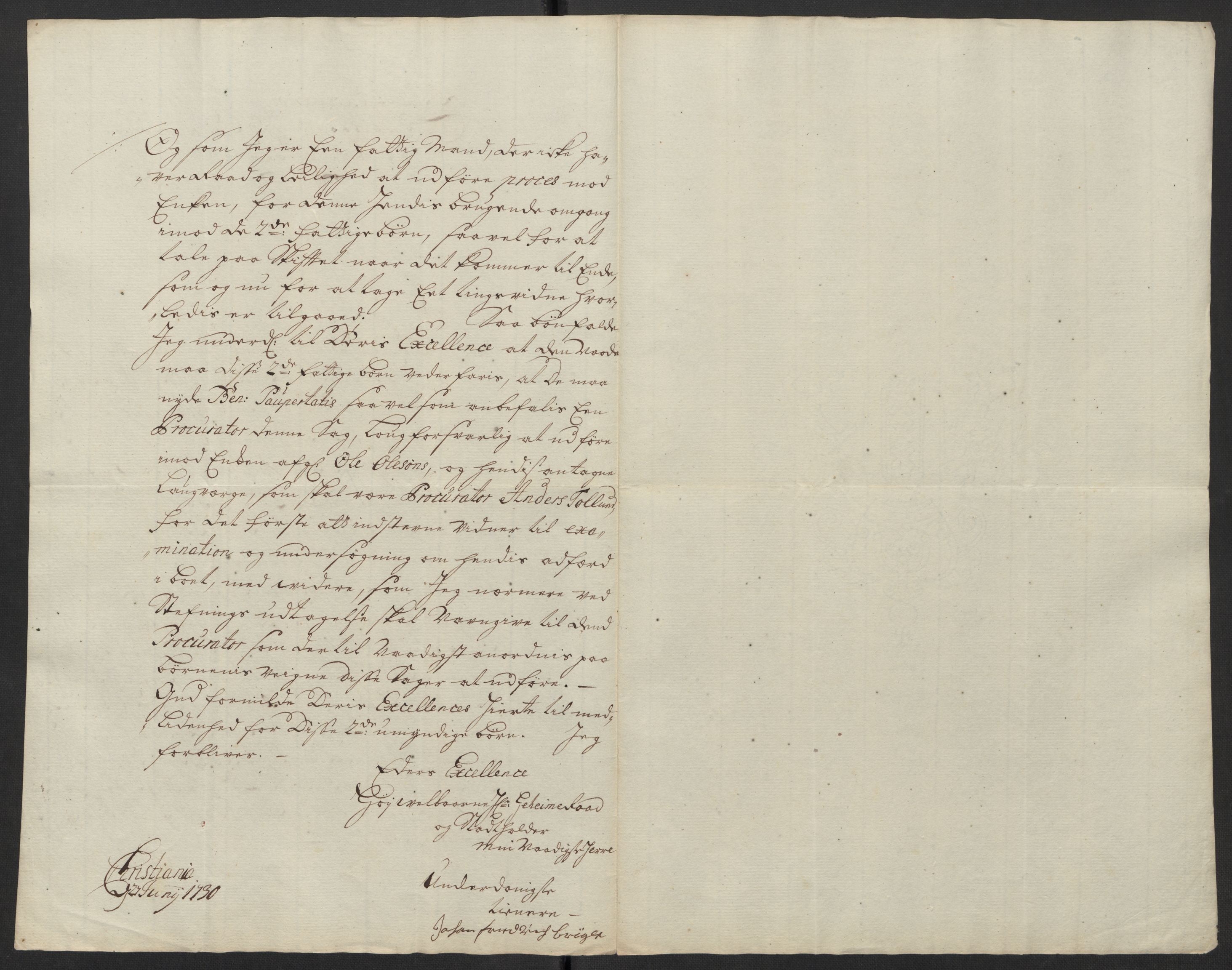 Stattholderembetet 1572-1771, AV/RA-EA-2870/Ef/L0106: Brev fra embetsmenn og andre, 1730-1732, s. 74