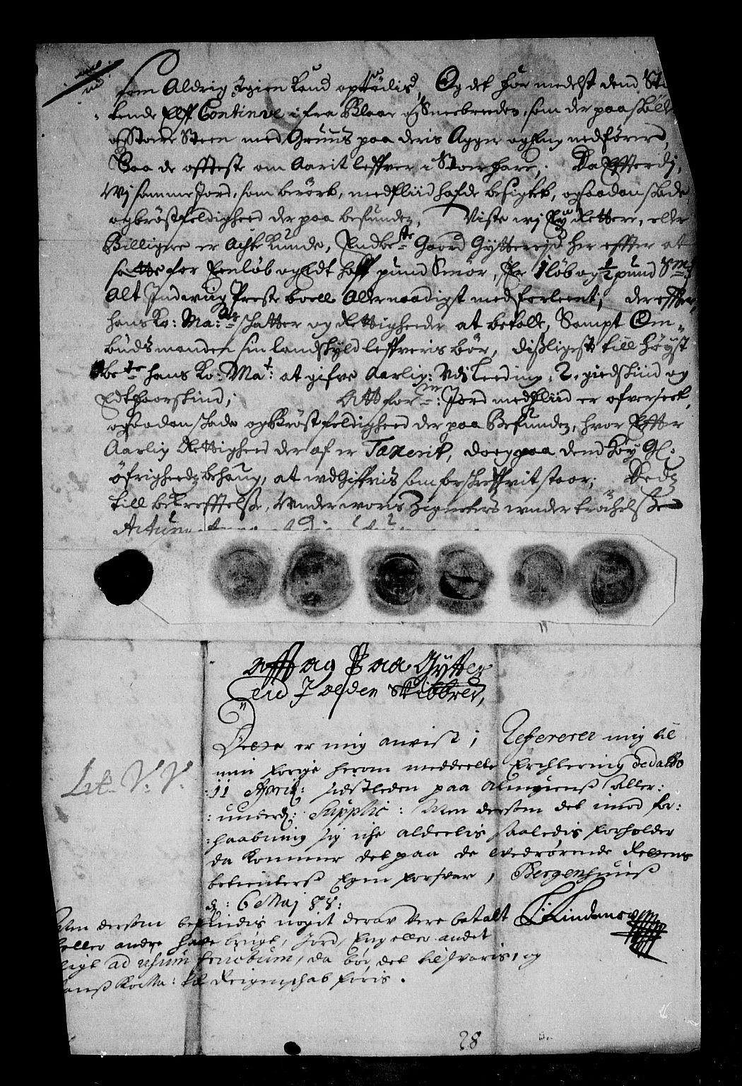 Rentekammeret inntil 1814, Reviderte regnskaper, Stiftamtstueregnskaper, Bergen stiftamt, AV/RA-EA-6043/R/Rc/L0084: Bergen stiftamt, 1687