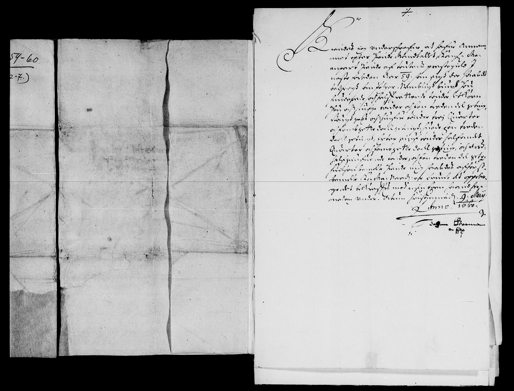 Rentekammeret inntil 1814, Reviderte regnskaper, Lensregnskaper, AV/RA-EA-5023/R/Rb/Rba/L0251: Akershus len, 1659-1660