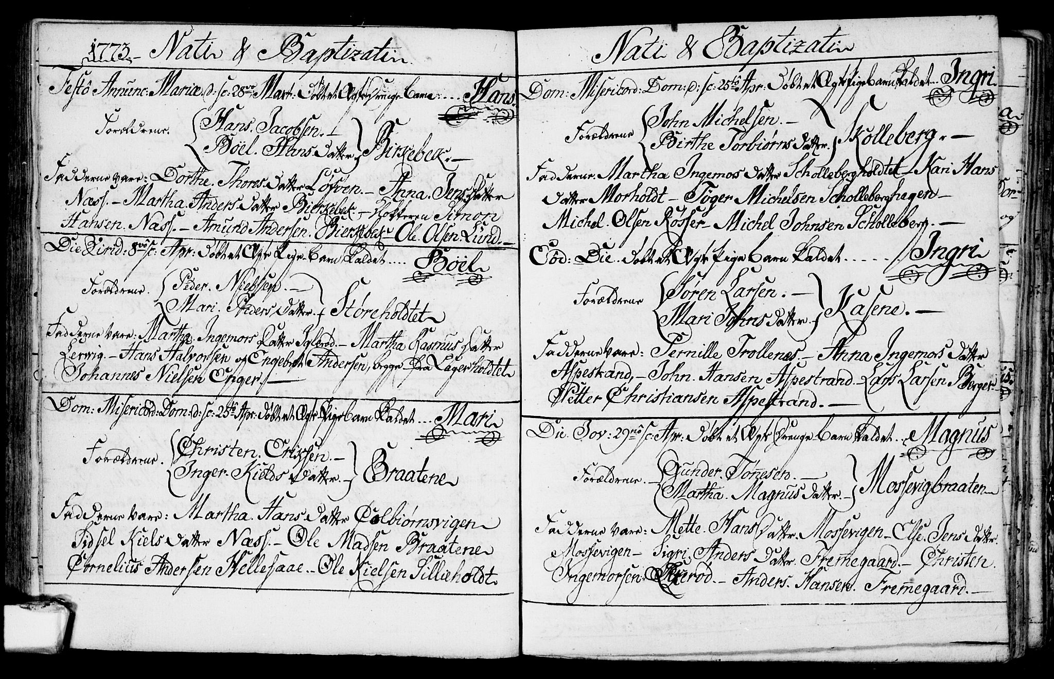 Aremark prestekontor Kirkebøker, AV/SAO-A-10899/F/Fa/L0002: Ministerialbok nr. I 2, 1745-1795