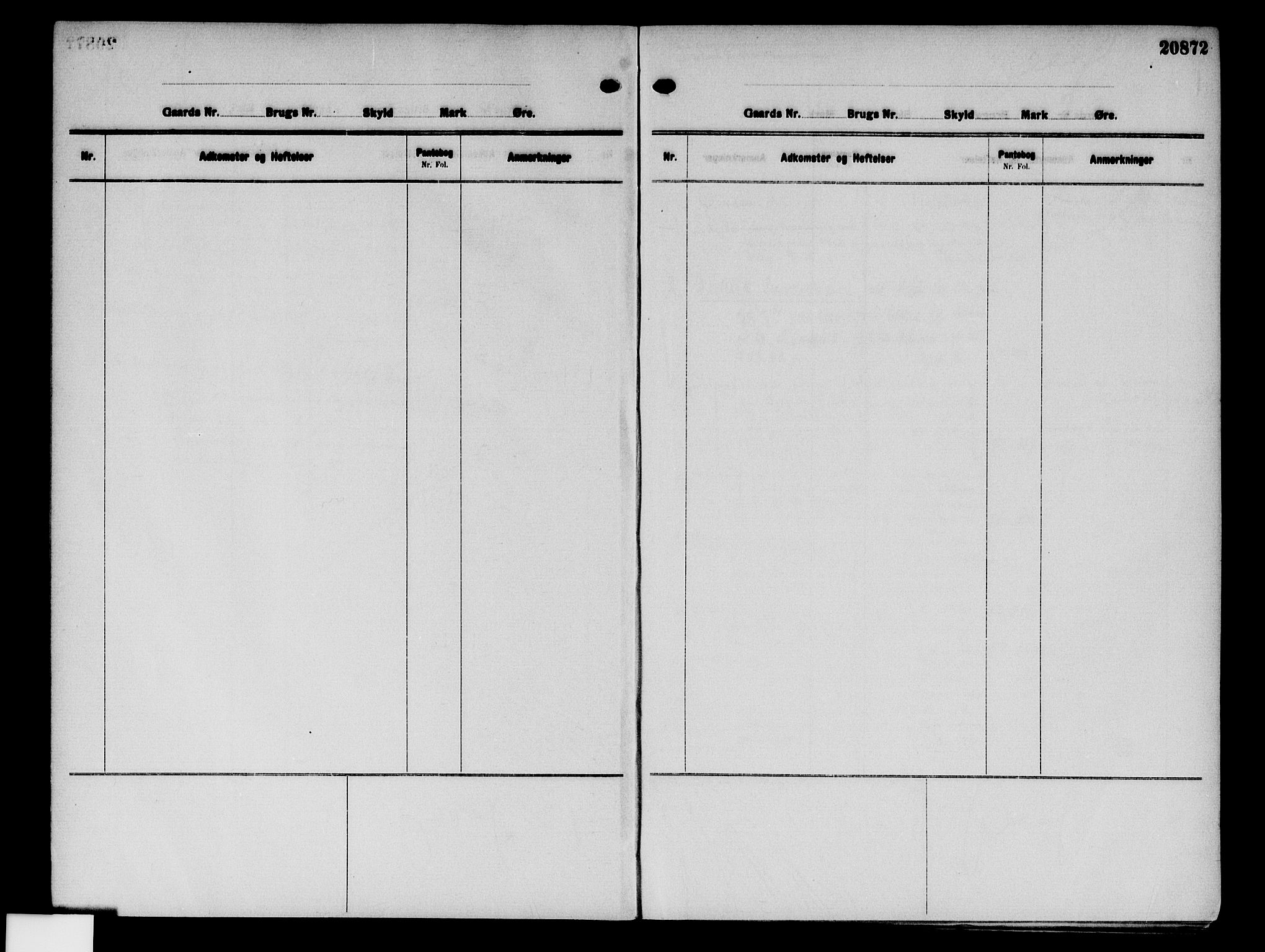 Aker herredsskriveri, SAO/A-10896/G/Ga/Gab/Gaba/L0036: Panteregister nr. I 36, 1916-1950, s. 20872