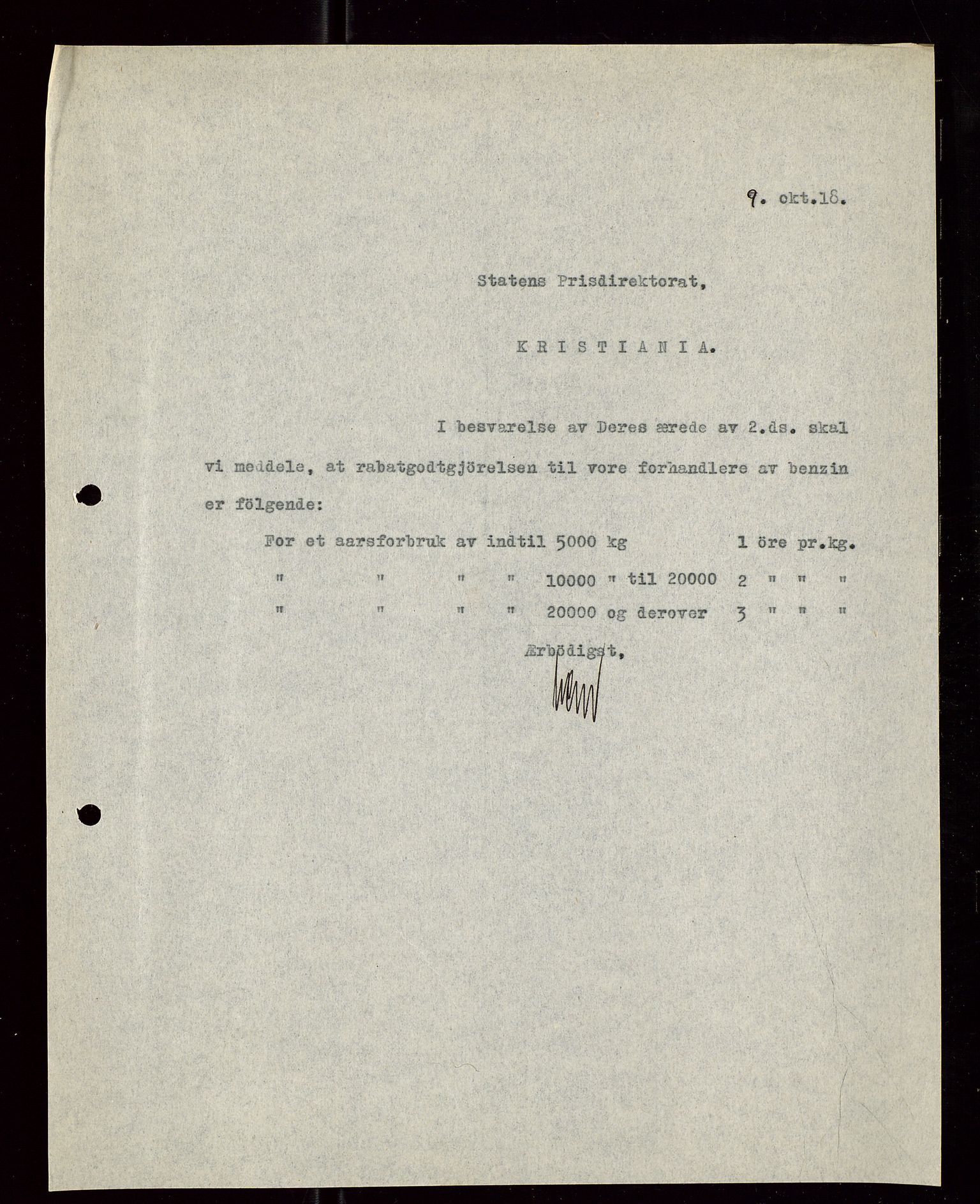 Pa 1521 - A/S Norske Shell, AV/SAST-A-101915/E/Ea/Eaa/L0006: Sjefskorrespondanse, 1918, s. 603