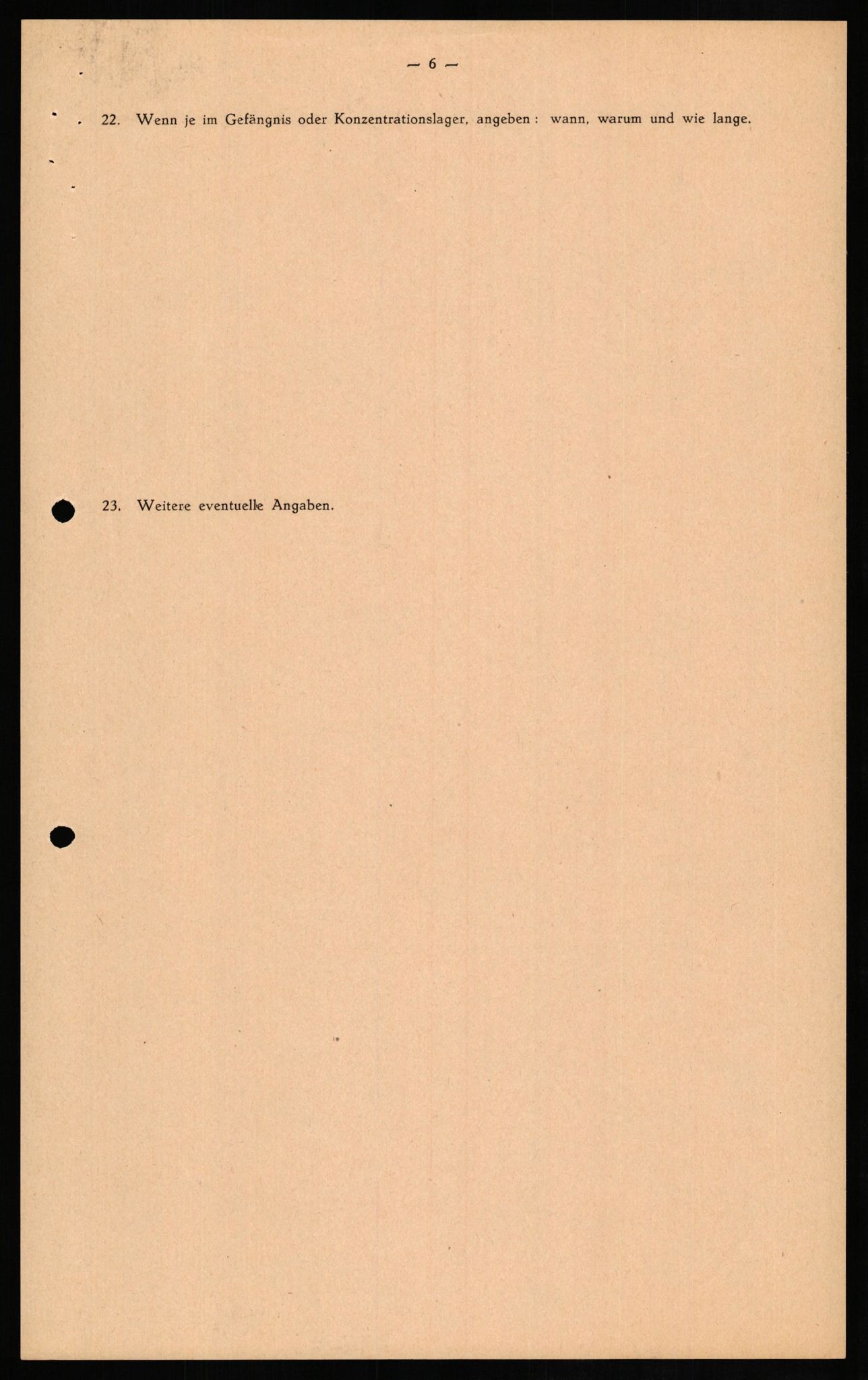 Forsvaret, Forsvarets overkommando II, AV/RA-RAFA-3915/D/Db/L0013: CI Questionaires. Tyske okkupasjonsstyrker i Norge. Tyskere., 1945-1946, s. 449