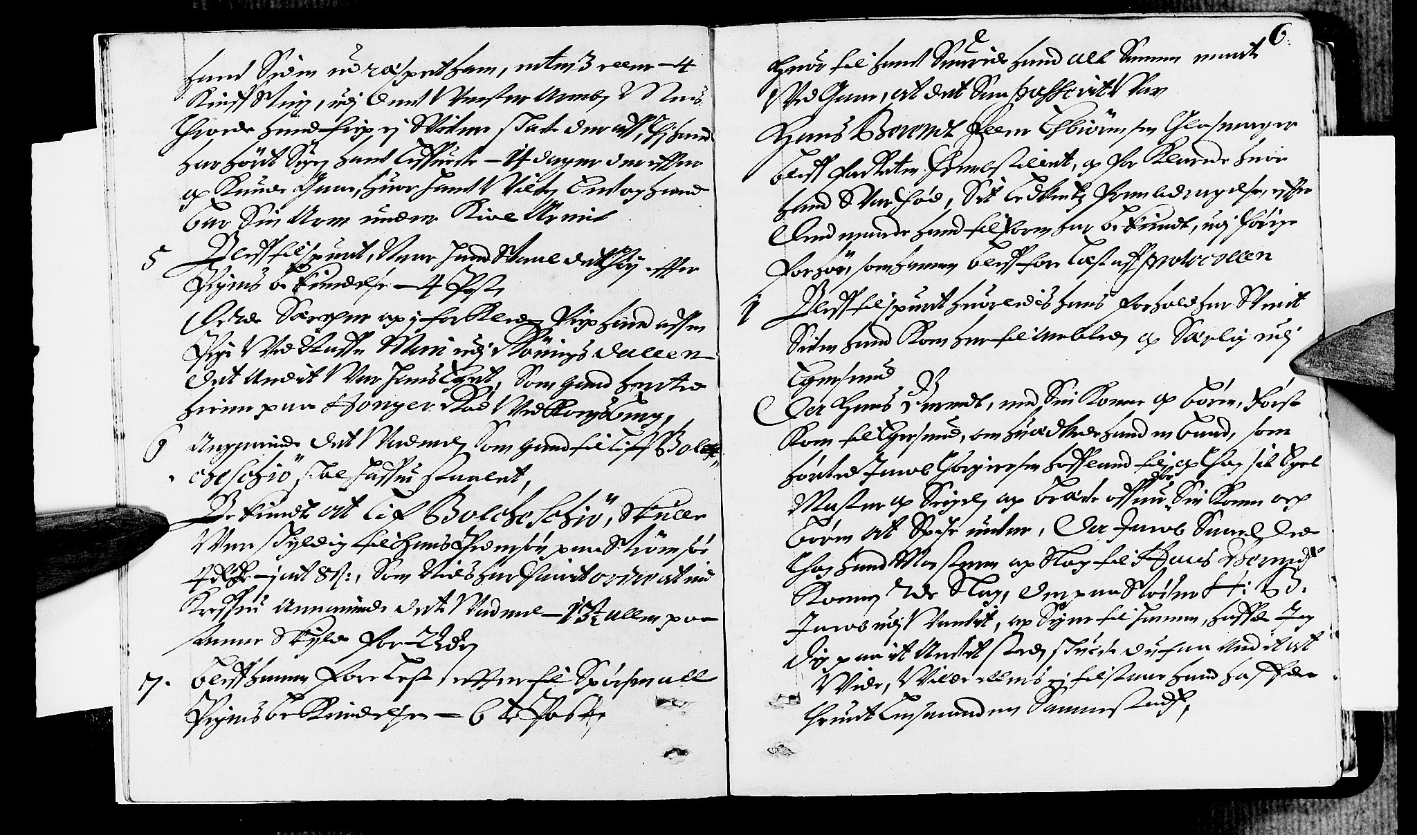 Jæren og Dalane sorenskriveri, AV/SAST-A-100306/3/30/30BA/L0057: TINGBOK, 1701, s. 5b-6a