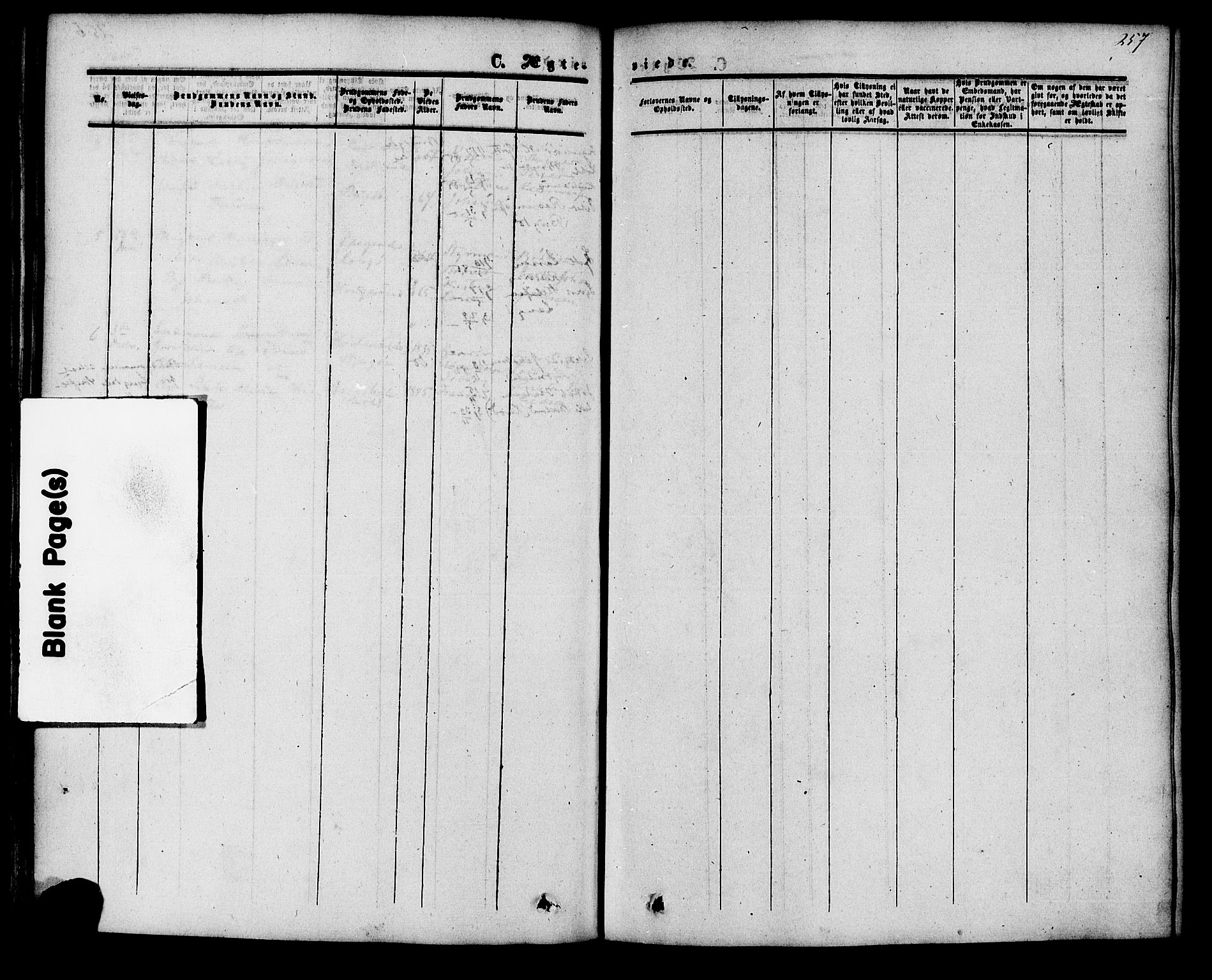 Herad sokneprestkontor, AV/SAK-1111-0018/F/Fa/Fab/L0004: Ministerialbok nr. A 4, 1853-1885, s. 257