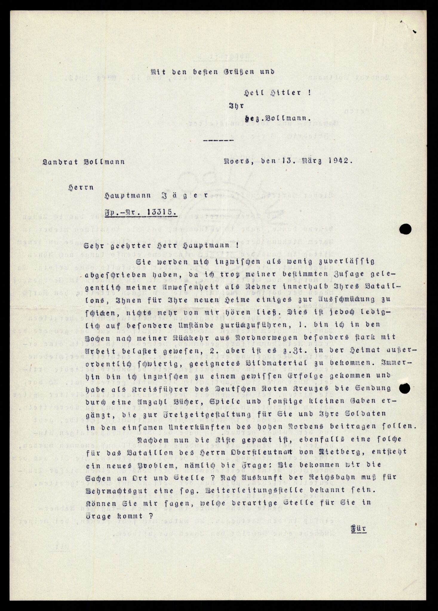 Forsvarets Overkommando. 2 kontor. Arkiv 11.4. Spredte tyske arkivsaker, AV/RA-RAFA-7031/D/Dar/Darb/L0009: Reichskommissariat - Hauptabteilung Volksaufklärung und Propaganda, 1940-1942, s. 734