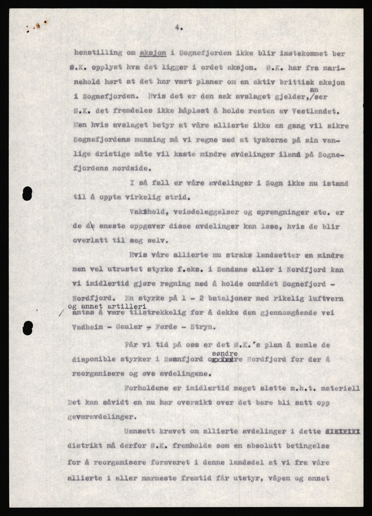Forsvaret, Forsvarets krigshistoriske avdeling, AV/RA-RAFA-2017/Y/Ya/L0031: II-C-11-51 - Hærens overkommando, 1940, s. 461
