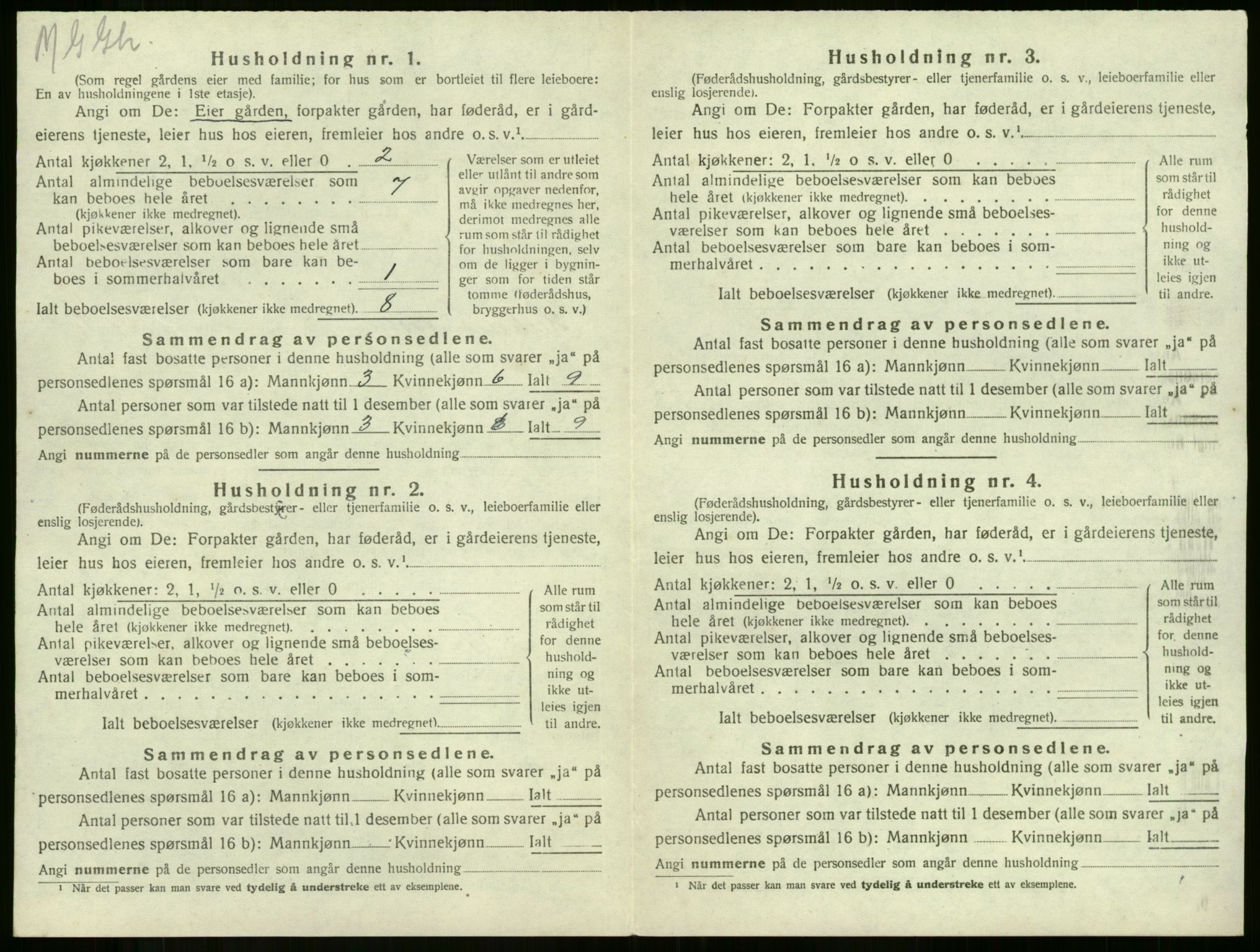 SAKO, Folketelling 1920 for 0715 Botne herred, 1920, s. 860