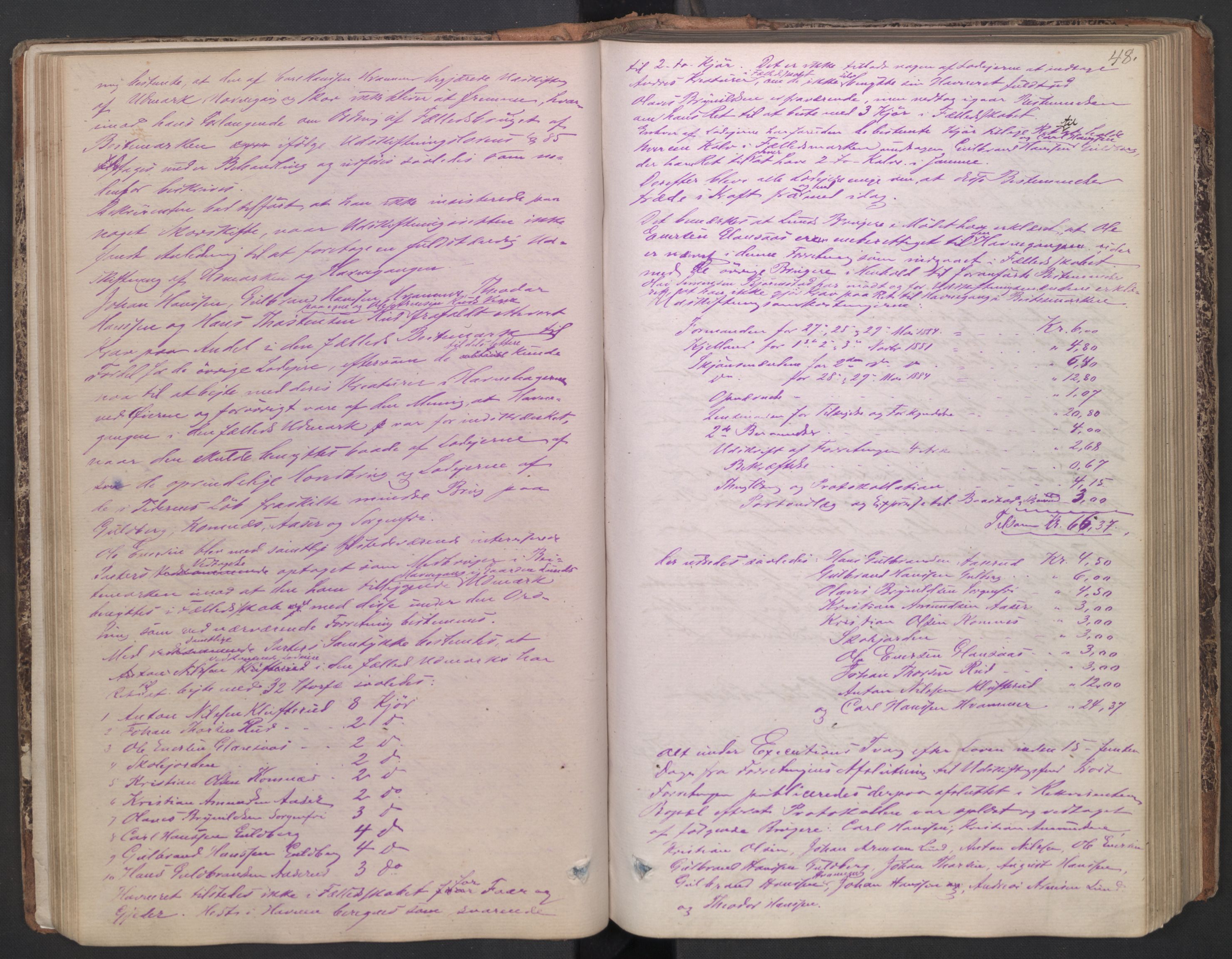 Østfold jordskifterett, AV/SAO-A-10240/F/Fa/L0001: Utskiftningsprotokoll, 1865-1901, s. 47b-48a