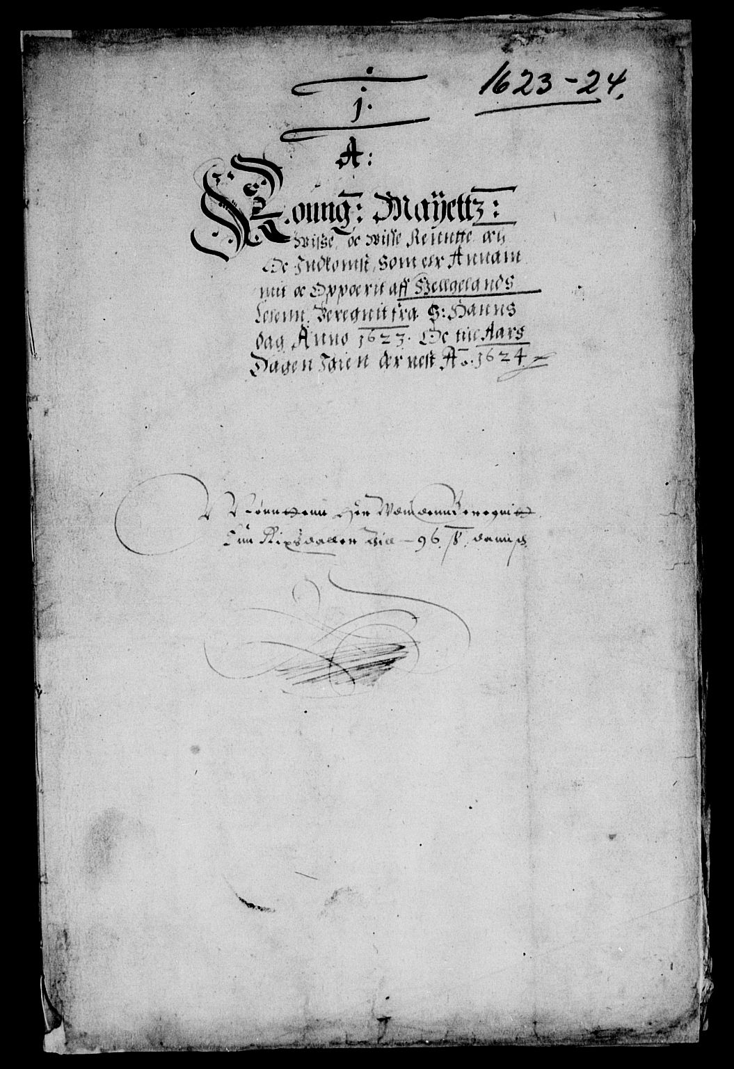 Rentekammeret inntil 1814, Reviderte regnskaper, Lensregnskaper, RA/EA-5023/R/Rb/Rbz/L0014: Nordlandenes len, 1622-1624