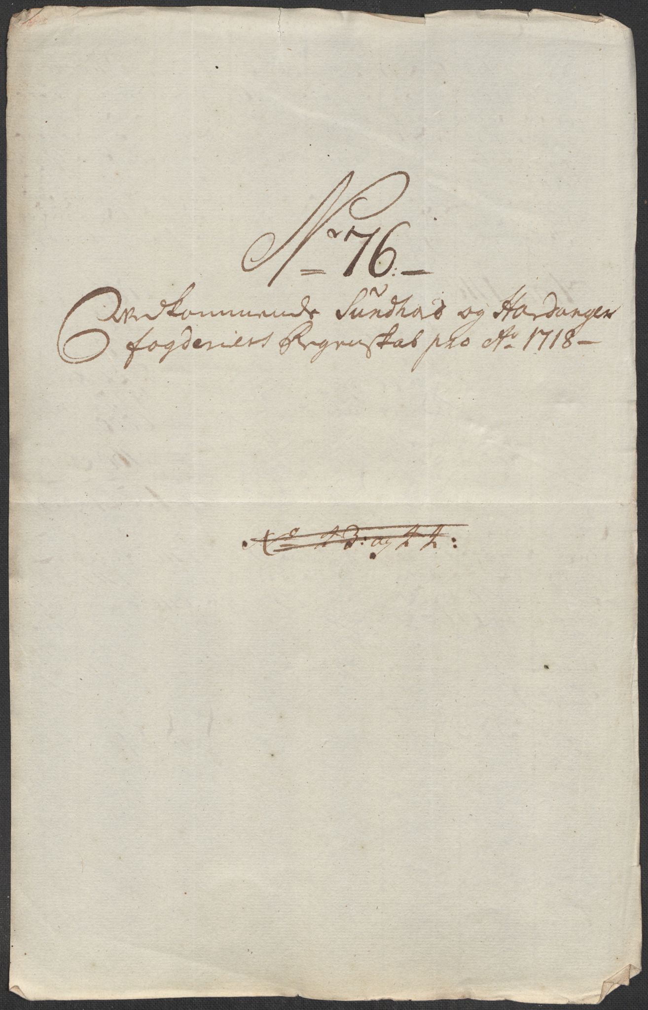 Rentekammeret inntil 1814, Reviderte regnskaper, Fogderegnskap, RA/EA-4092/R48/L2996: Fogderegnskap Sunnhordland og Hardanger, 1718, s. 135