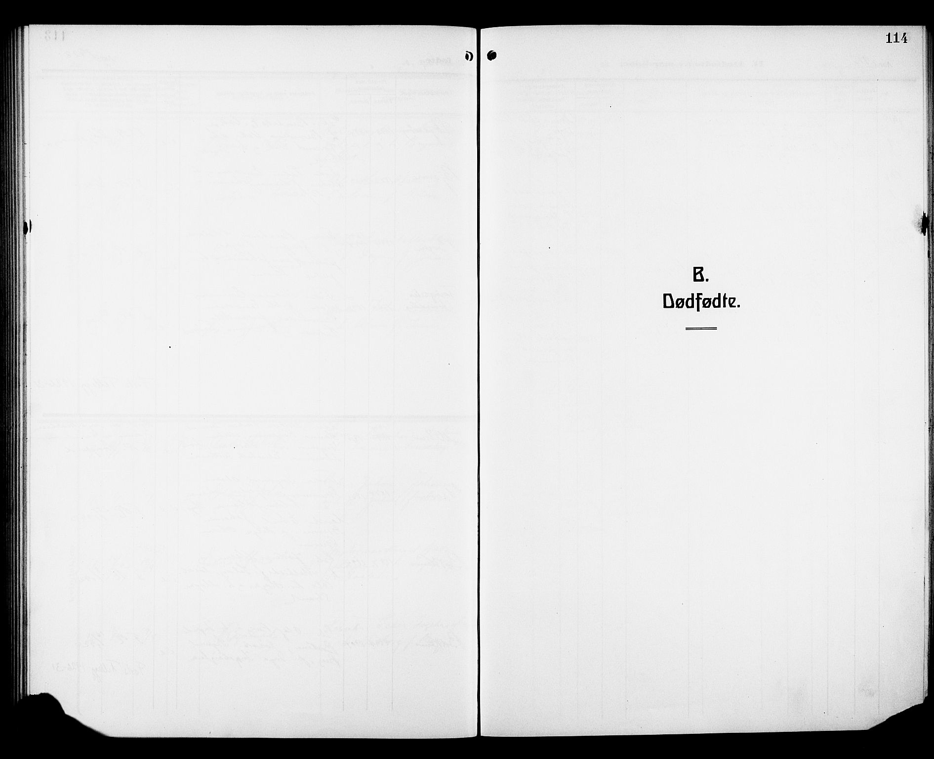 Kvæfjord sokneprestkontor, SATØ/S-1323/G/Ga/Gab/L0006klokker: Klokkerbok nr. 6, 1912-1931, s. 114