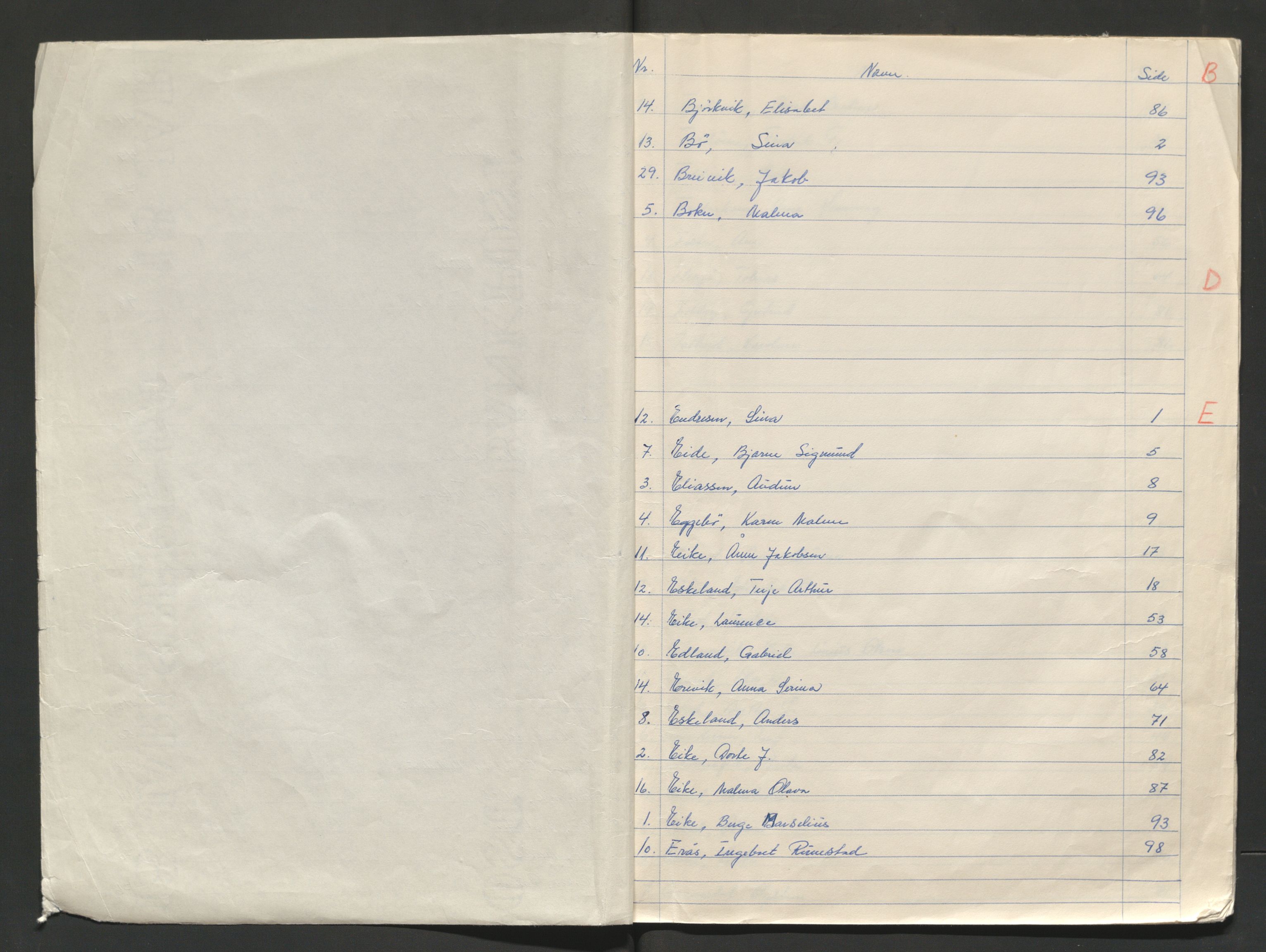 Finnøy lensmannskontor, AV/SAST-A-100442/Gga/L0006: Dødsfallsprotokoller, 1948-1988