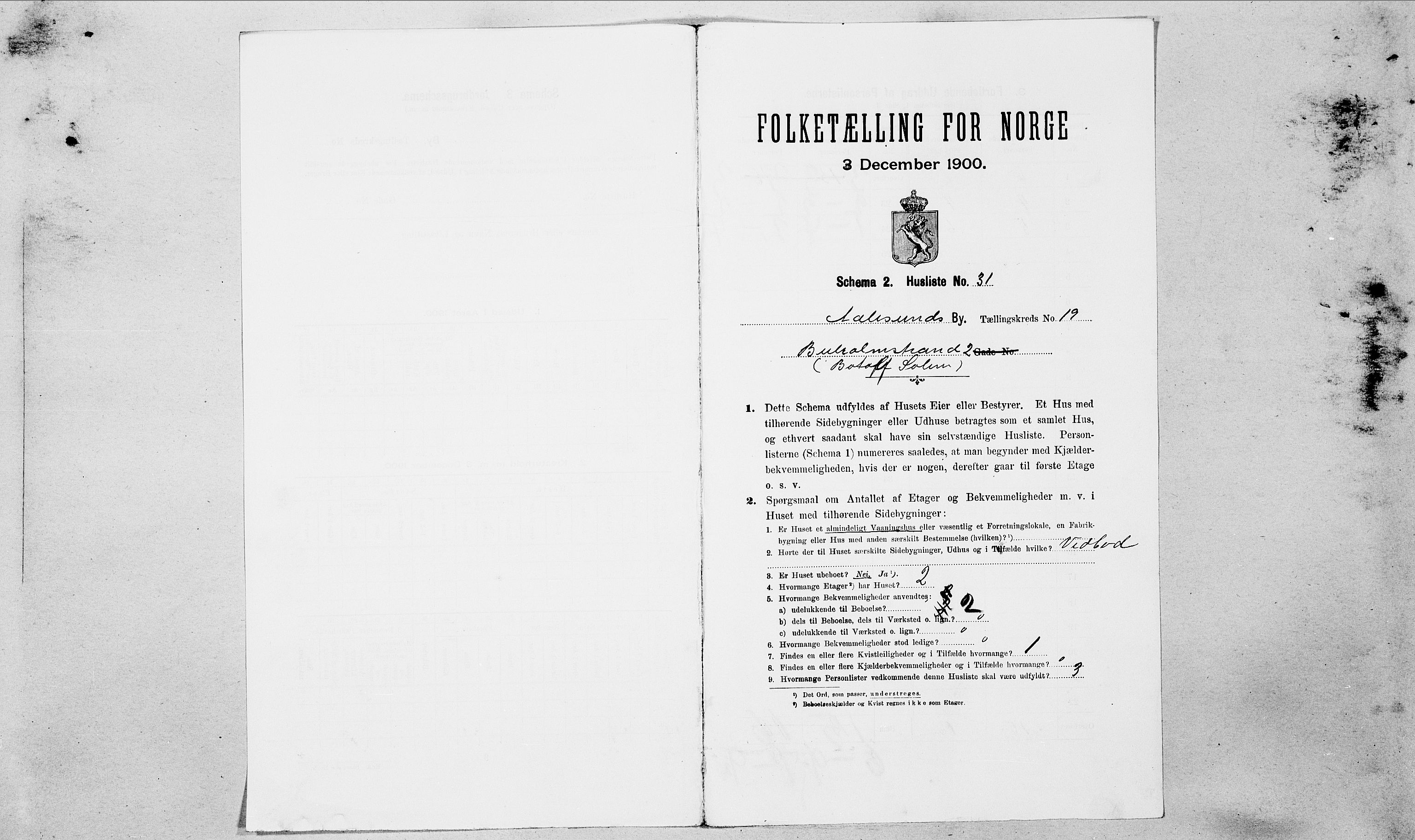 SAT, Folketelling 1900 for 1501 Ålesund kjøpstad, 1900, s. 4818