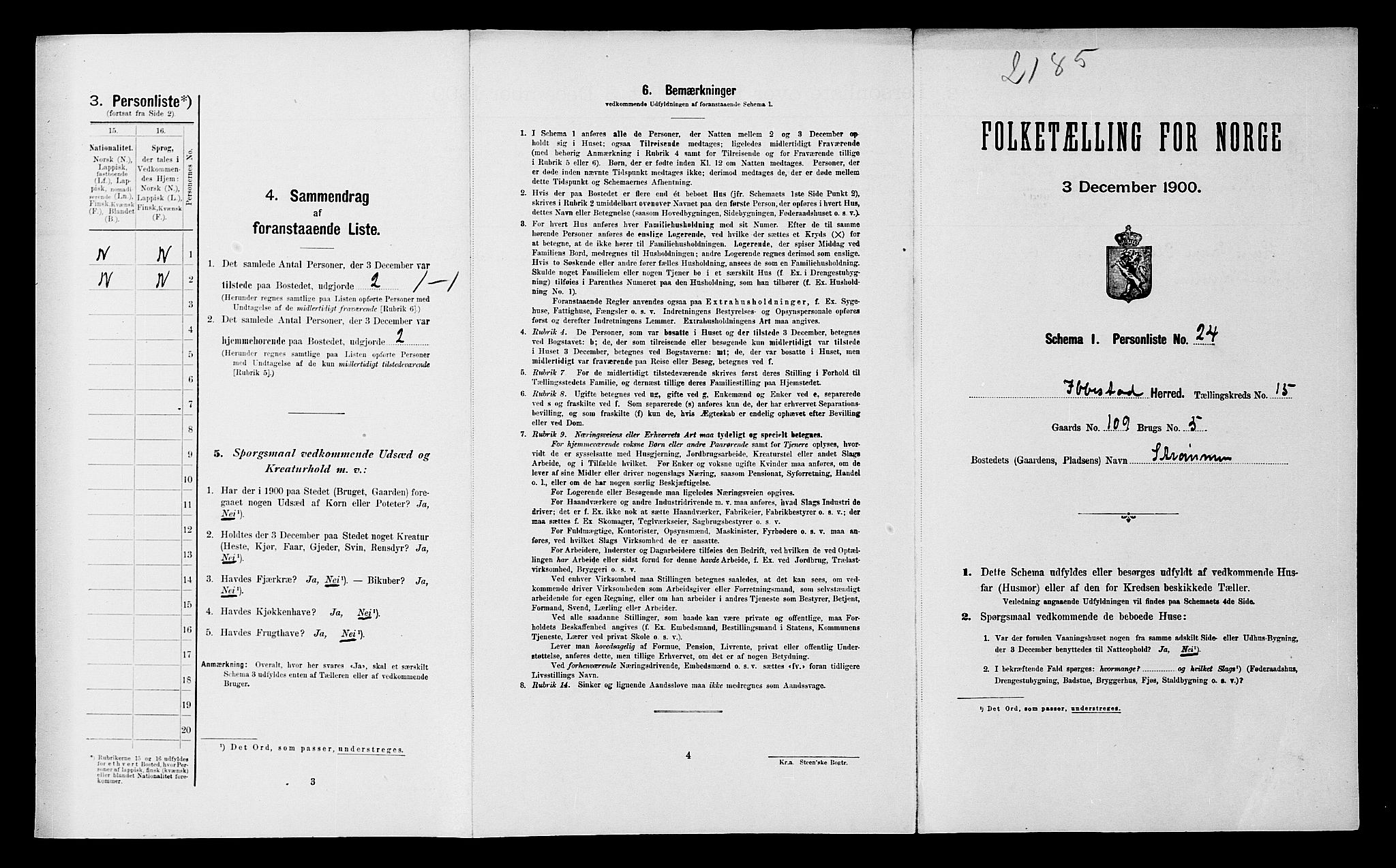 SATØ, Folketelling 1900 for 1917 Ibestad herred, 1900, s. 2081