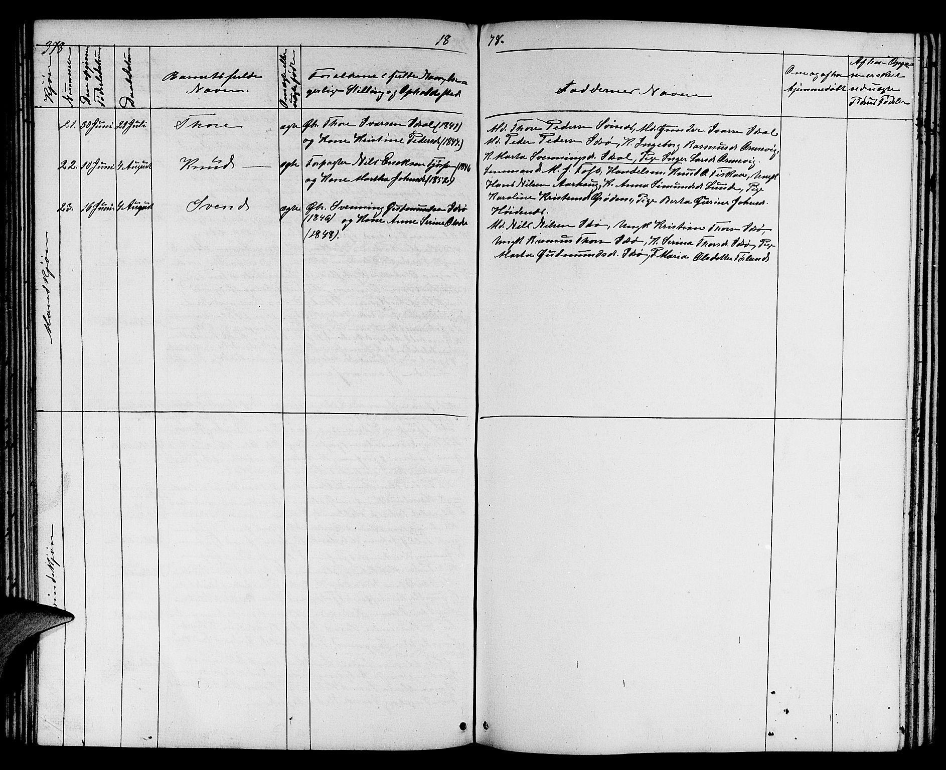 Strand sokneprestkontor, AV/SAST-A-101828/H/Ha/Hab/L0003: Klokkerbok nr. B 3, 1855-1881, s. 378