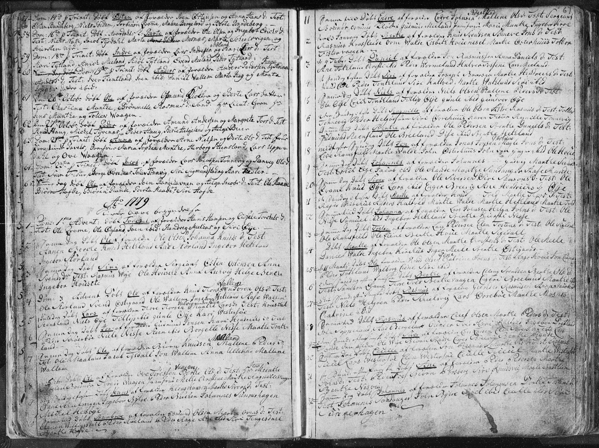 Hjelmeland sokneprestkontor, AV/SAST-A-101843/01/IV/L0001: Ministerialbok nr. A 1, 1760-1799, s. 66-67
