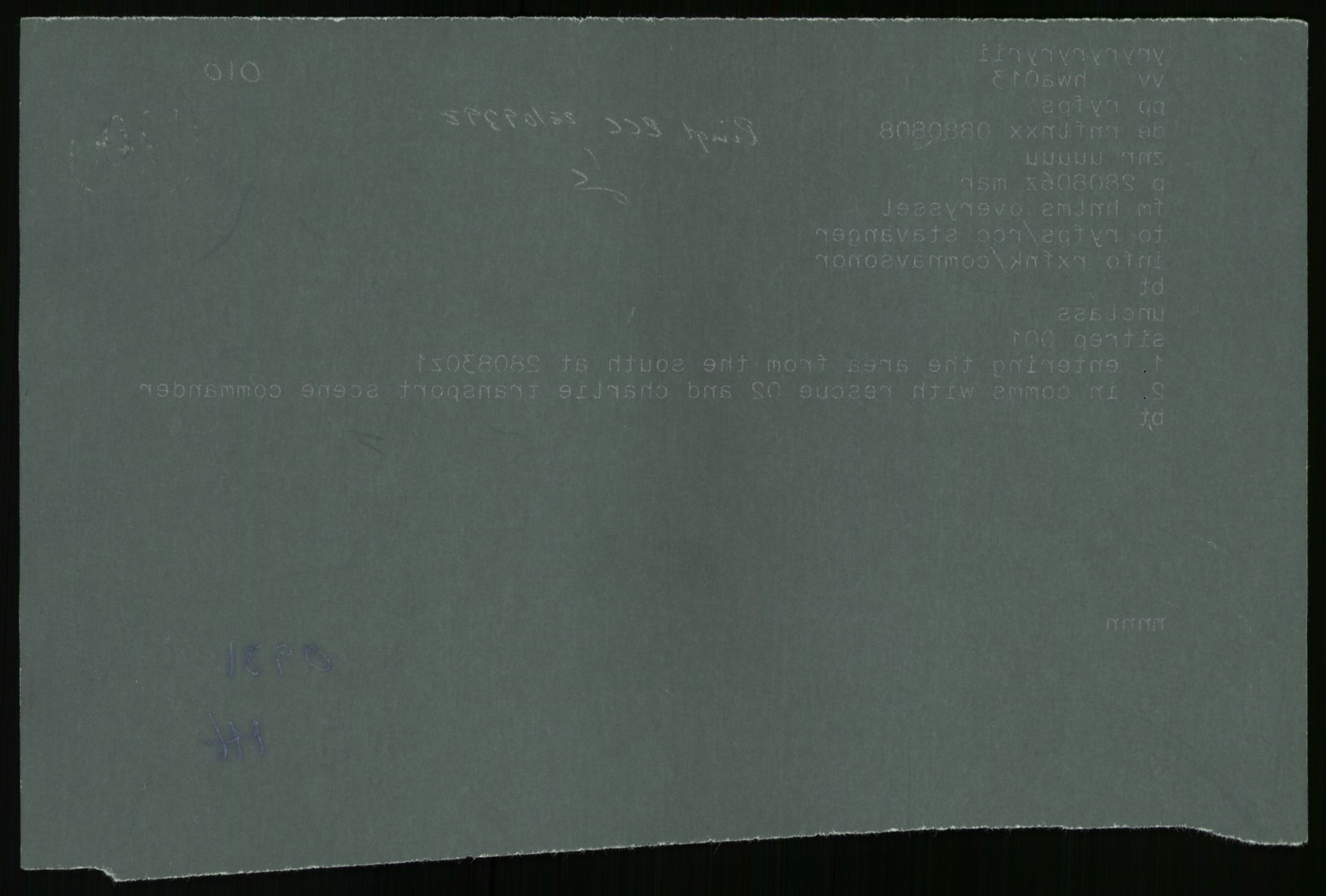 Justisdepartementet, Granskningskommisjonen ved Alexander Kielland-ulykken 27.3.1980, AV/RA-S-1165/D/L0017: P Hjelpefartøy (Doku.liste + P1-P6 av 6)/Q Hovedredningssentralen (Q0-Q27 av 27), 1980-1981, s. 686