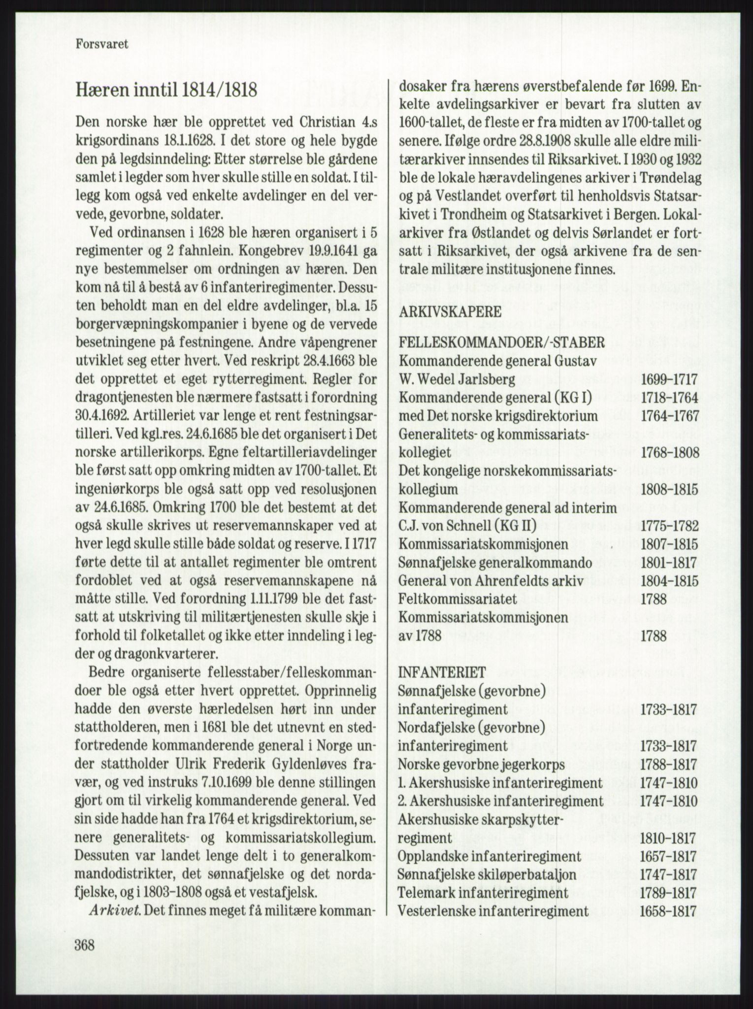 Publikasjoner utgitt av Arkivverket, PUBL/PUBL-001/A/0001: Knut Johannessen, Ole Kolsrud og Dag Mangset (red.): Håndbok for Riksarkivet (1992), 1992, s. 368