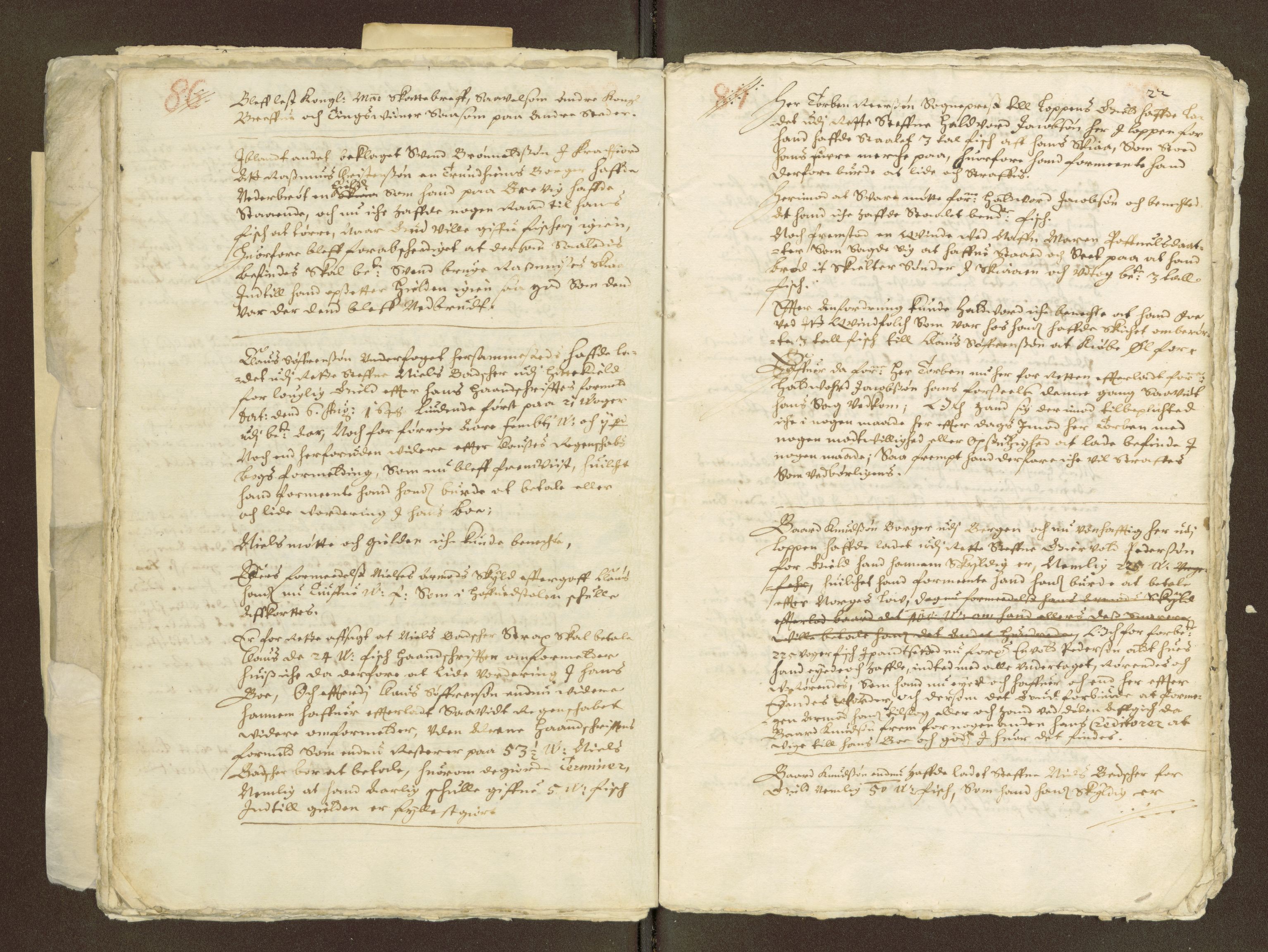 Nordland og Finnmarks lagstol, SAT/A-5608/X/L0001: Lagtingsprotokoll , 1647-1668, s. 86-87