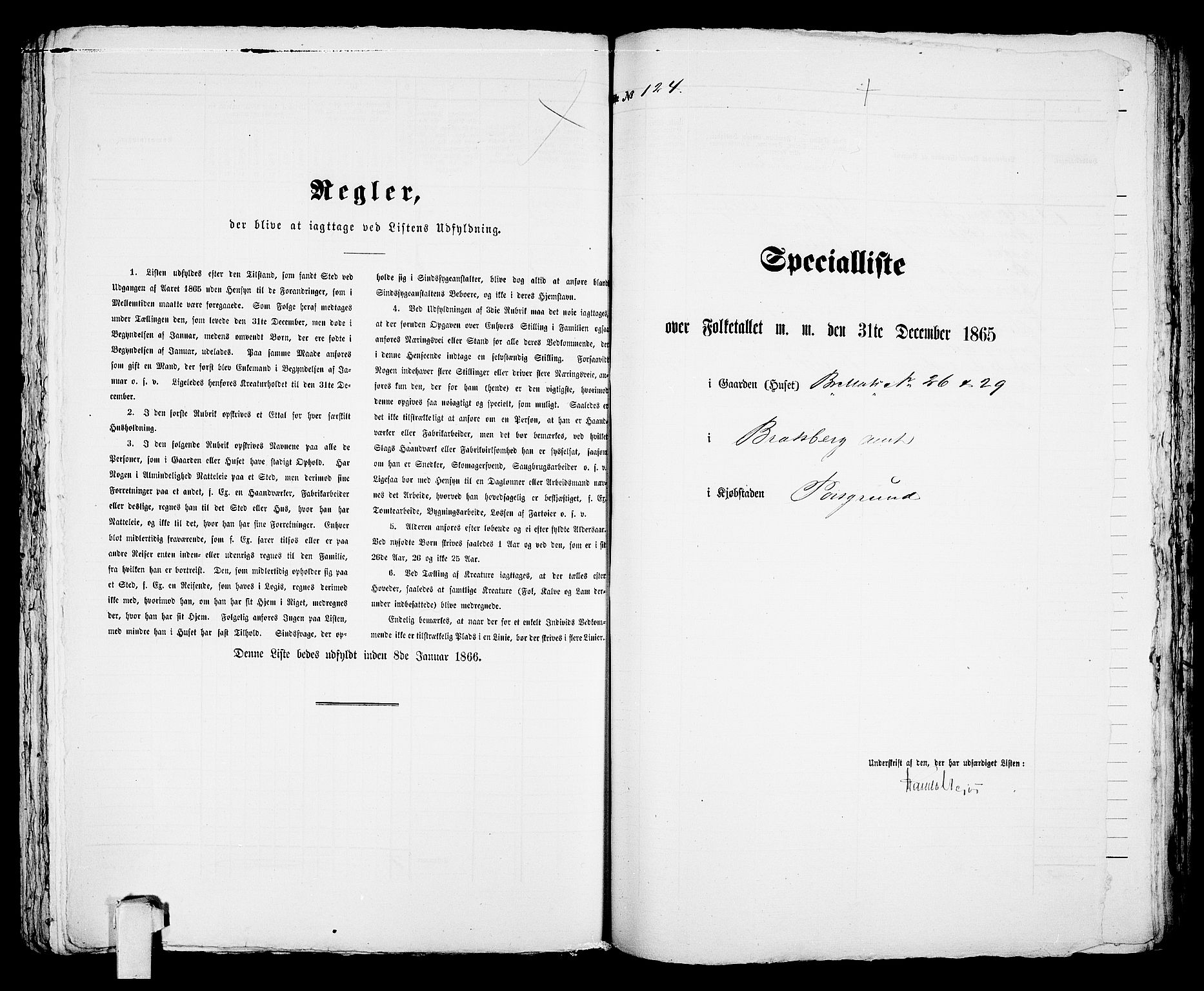 RA, Folketelling 1865 for 0805P Porsgrunn prestegjeld, 1865, s. 256
