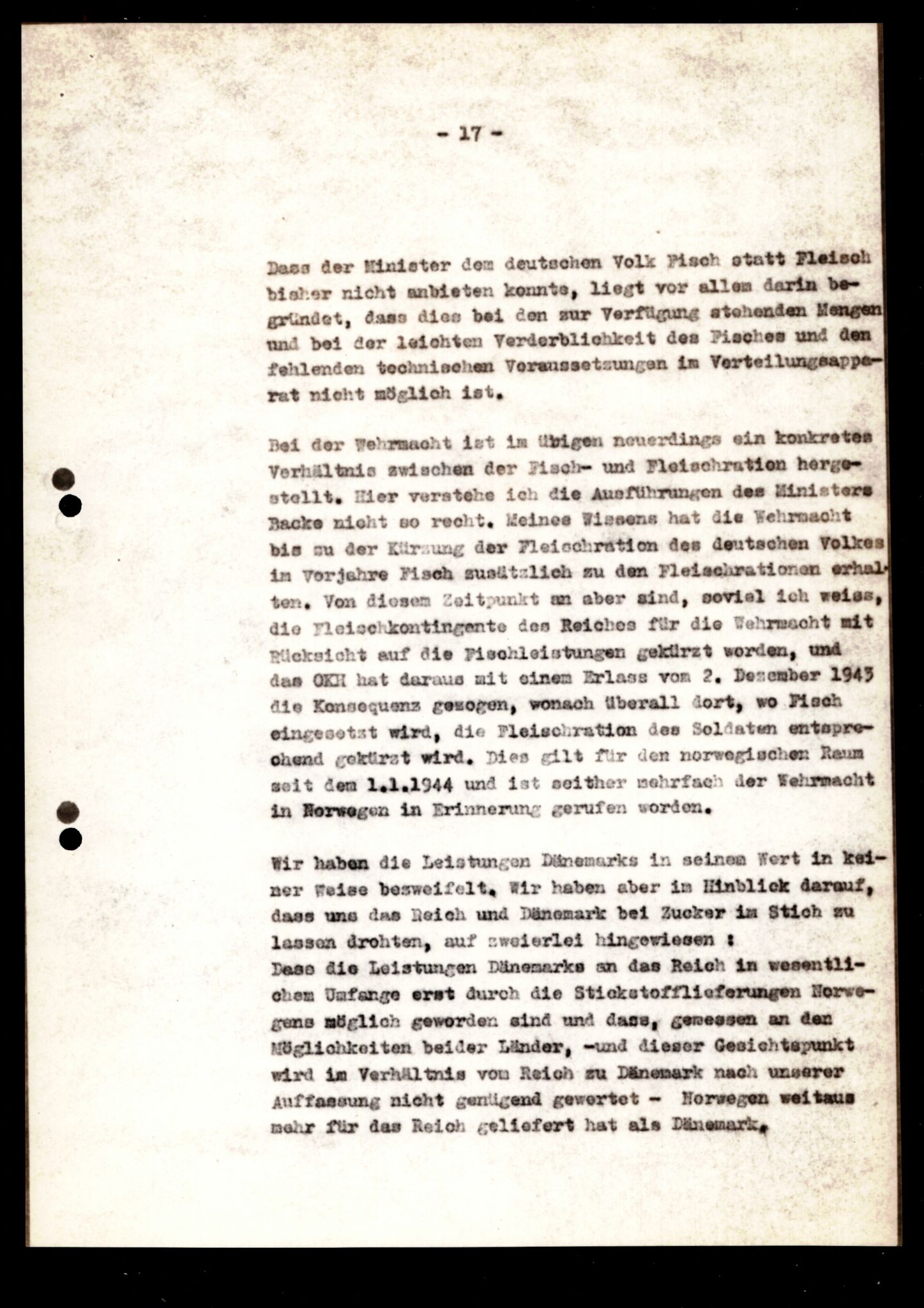 Forsvarets Overkommando. 2 kontor. Arkiv 11.4. Spredte tyske arkivsaker, AV/RA-RAFA-7031/D/Dar/Darb/L0002: Reichskommissariat, 1940-1945, s. 1265