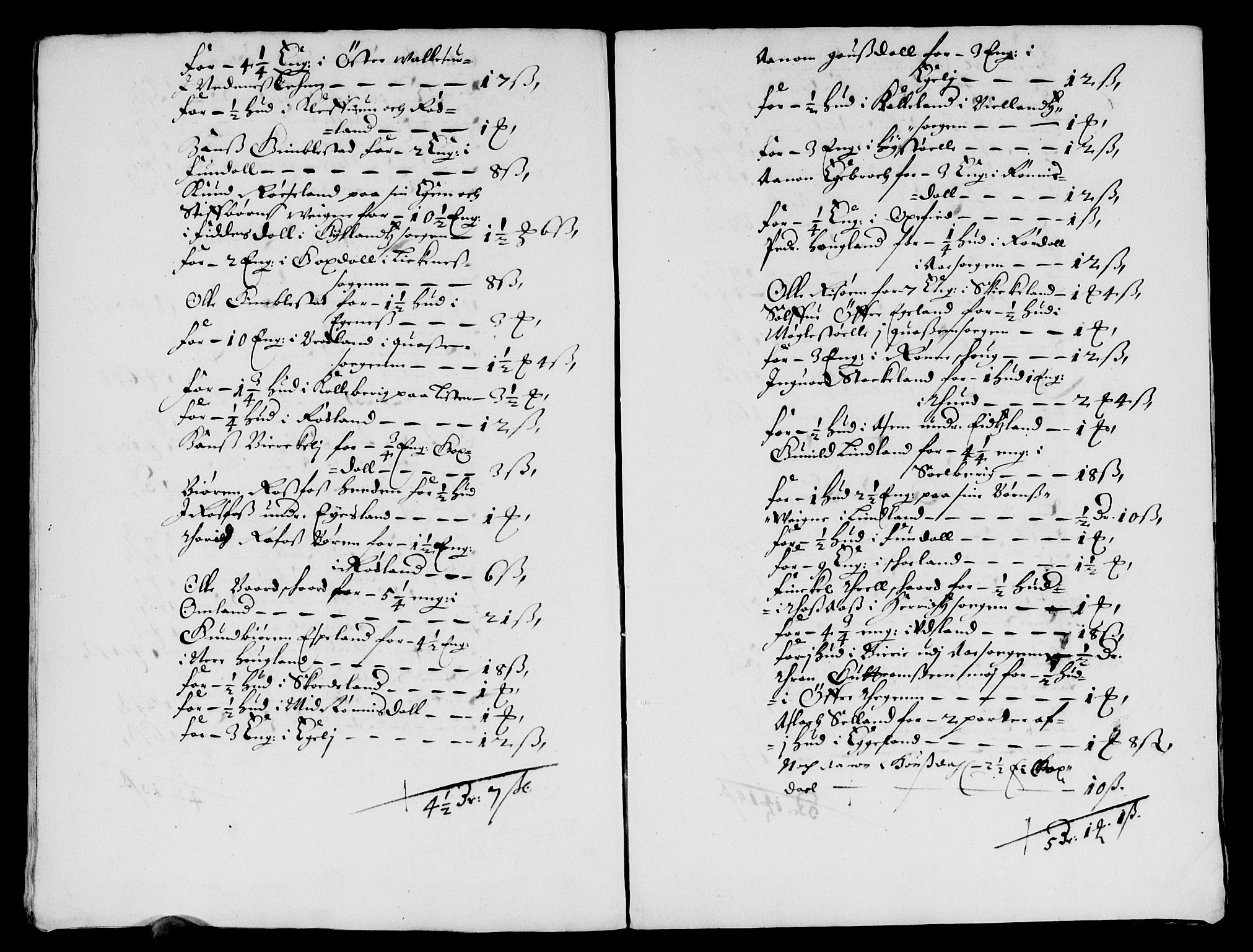 Rentekammeret inntil 1814, Reviderte regnskaper, Lensregnskaper, AV/RA-EA-5023/R/Rb/Rbr/L0023: Lista len, 1660-1661