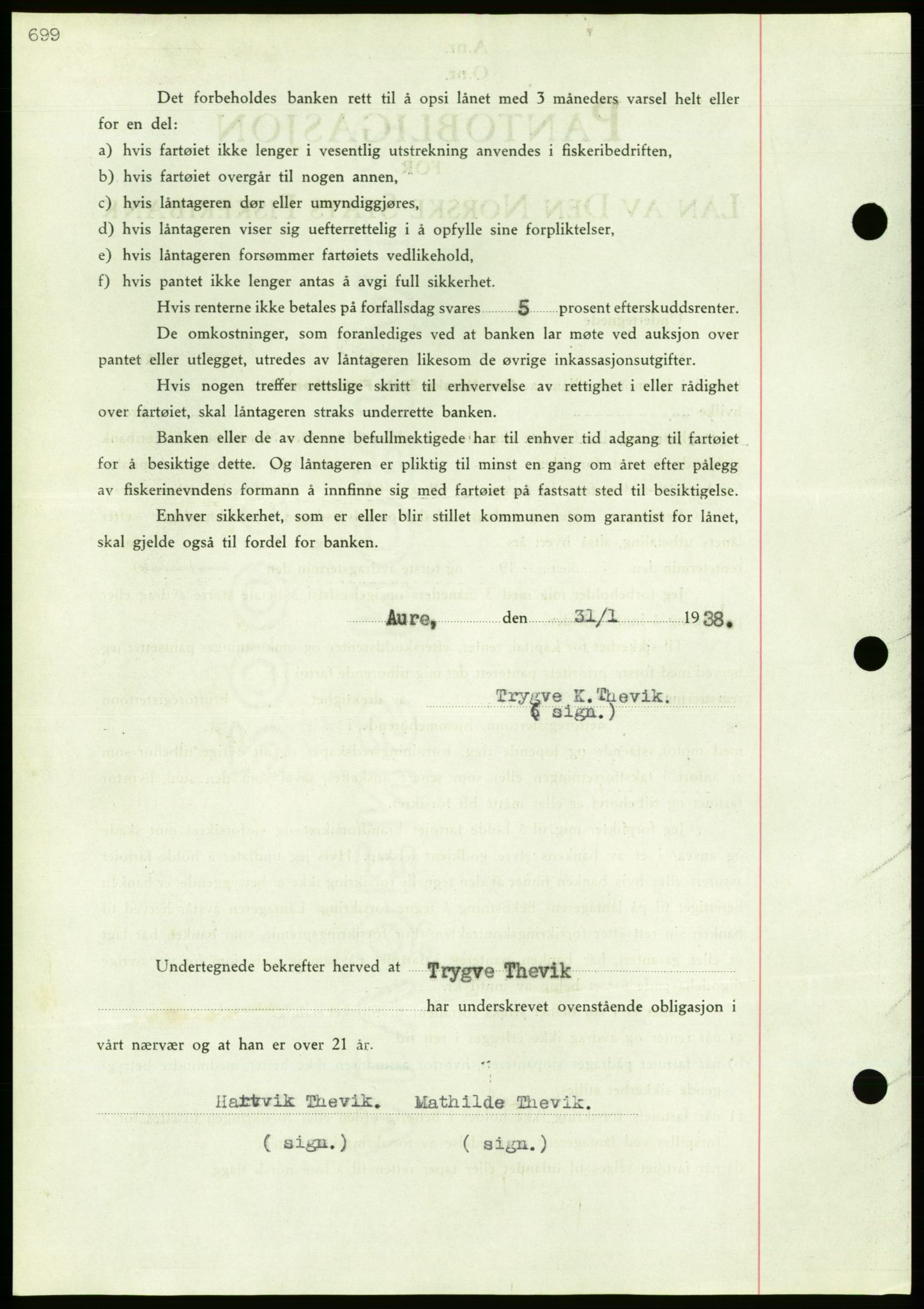 Nordmøre sorenskriveri, AV/SAT-A-4132/1/2/2Ca/L0092: Pantebok nr. B82, 1937-1938, Dagboknr: 319/1938