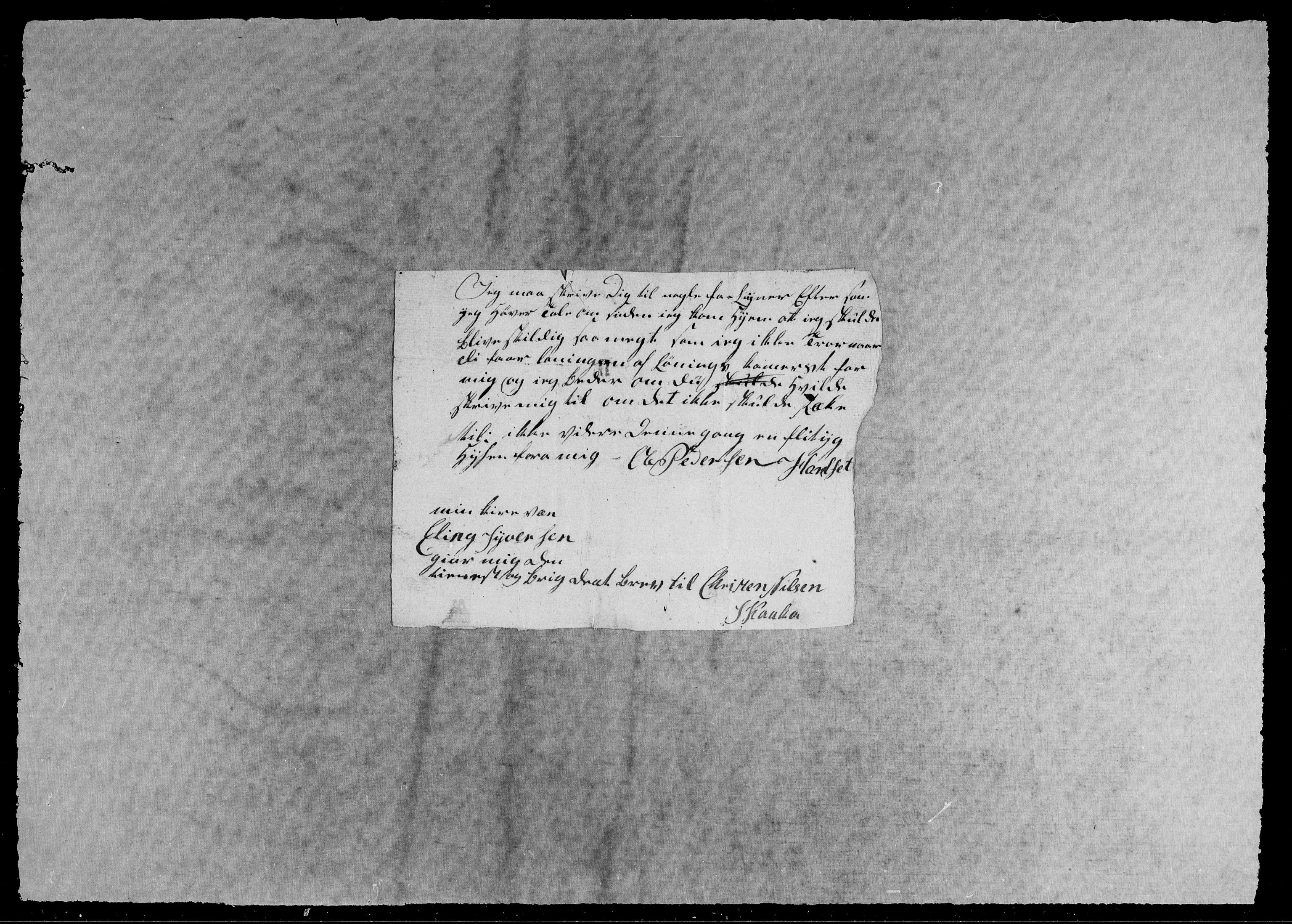 Modums Blaafarveværk, RA/PA-0157/G/Gb/L0135/0001: -- / Diverse brev og søknader fra ansatte ved verket, 1823-1849, s. 3