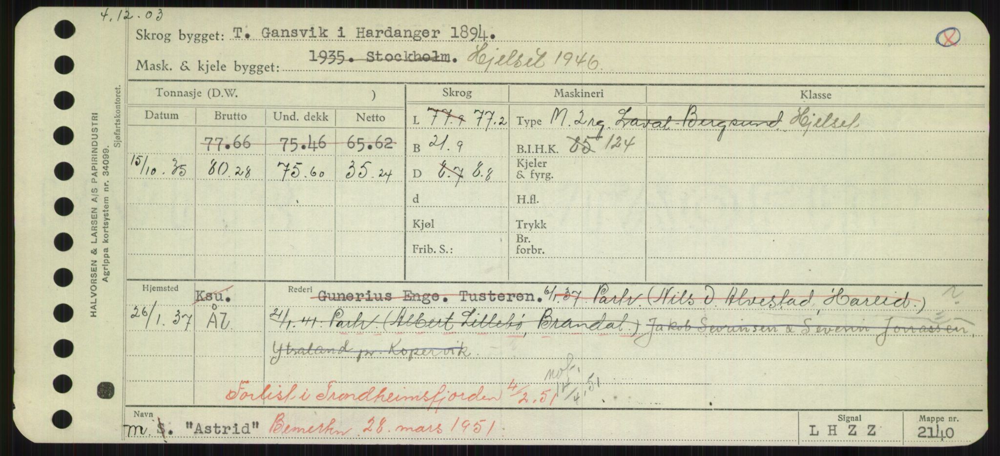 Sjøfartsdirektoratet med forløpere, Skipsmålingen, AV/RA-S-1627/H/Hd/L0002: Fartøy, Apa-Axe, s. 329