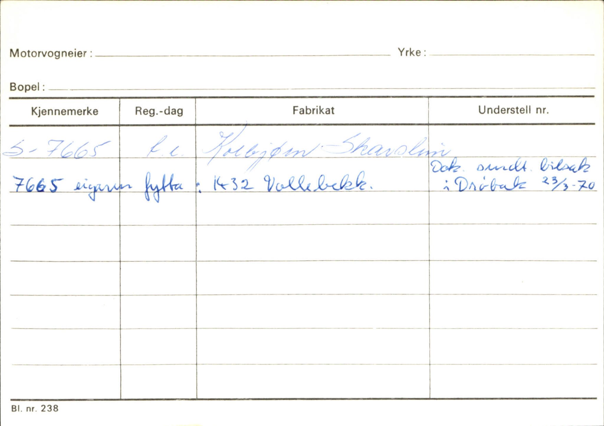 Statens vegvesen, Sogn og Fjordane vegkontor, AV/SAB-A-5301/4/F/L0131: Eigarregister Høyanger P-Å. Stryn S-Å, 1945-1975, s. 1395