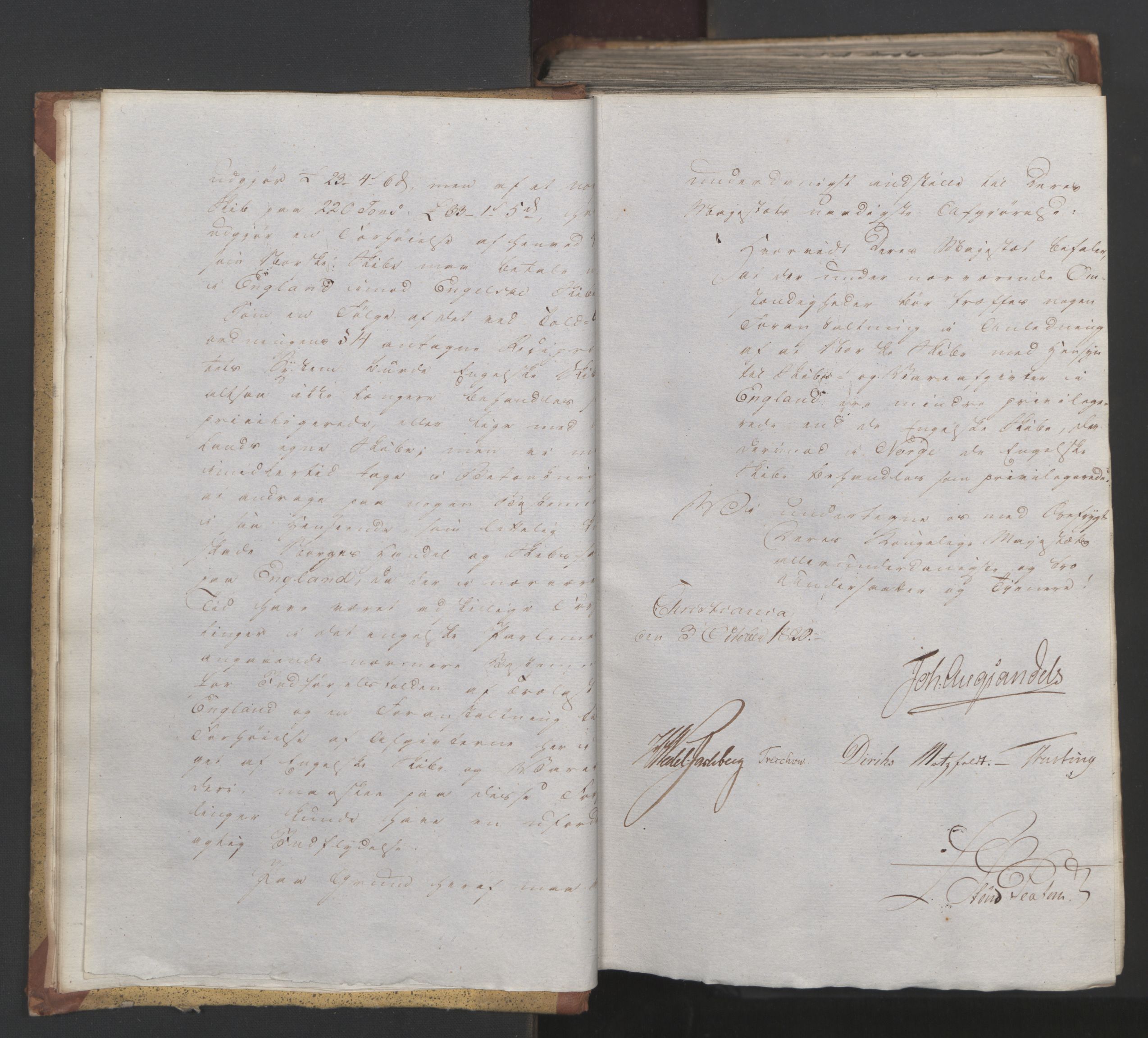 Statsrådsavdelingen i Stockholm, AV/RA-S-1003/D/Da/L0024: Regjeringsinnstillinger nr. 4663-4873, 1820, s. 13