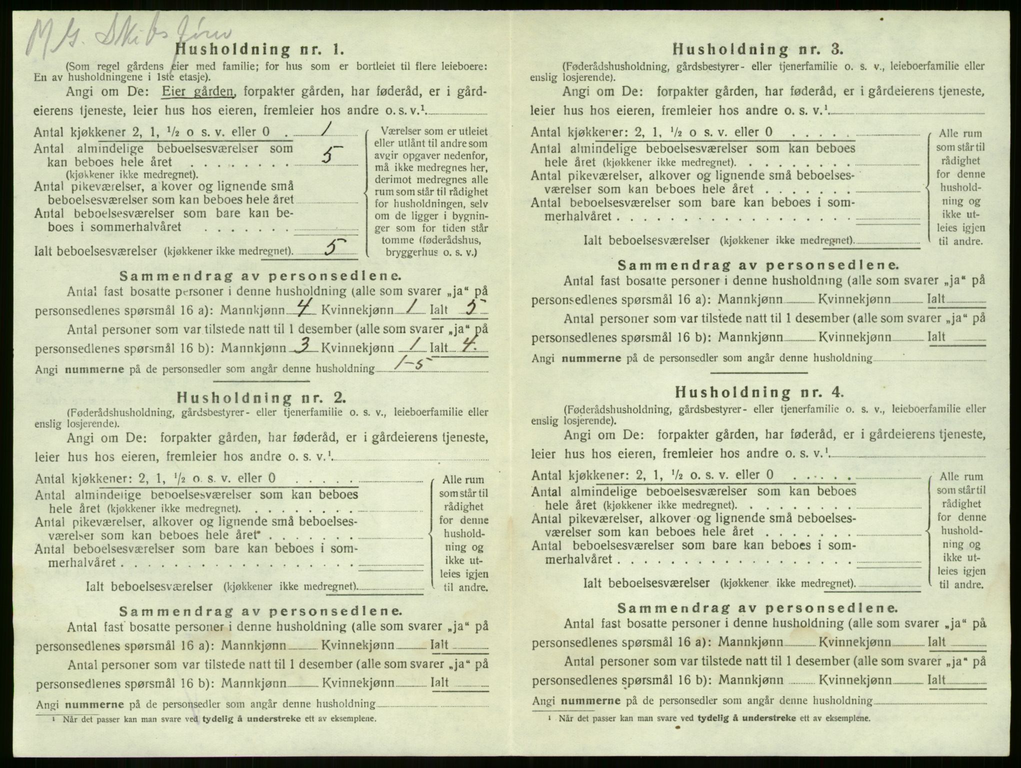 SAKO, Folketelling 1920 for 0722 Nøtterøy herred, 1920, s. 519