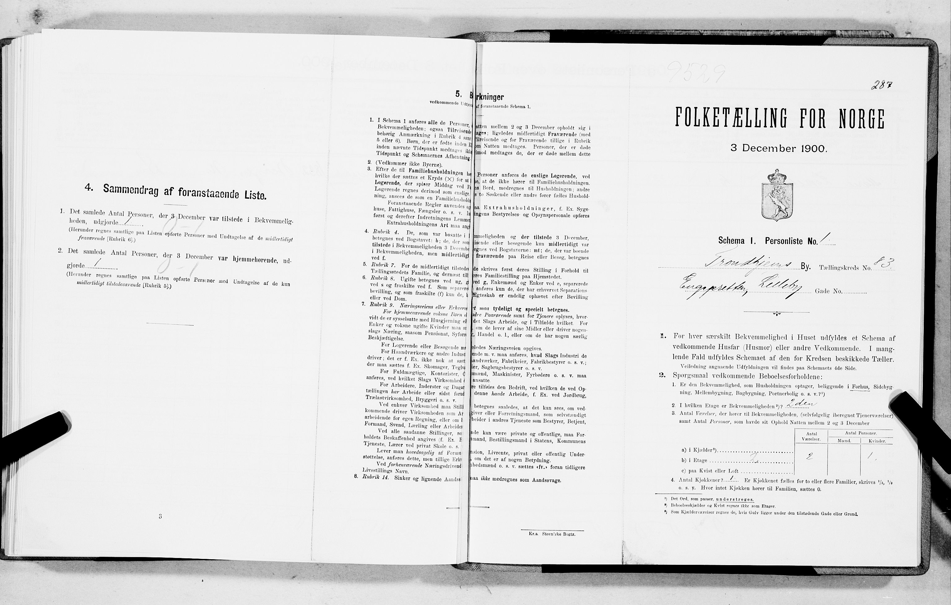 SAT, Folketelling 1900 for 1601 Trondheim kjøpstad, 1900, s. 16857