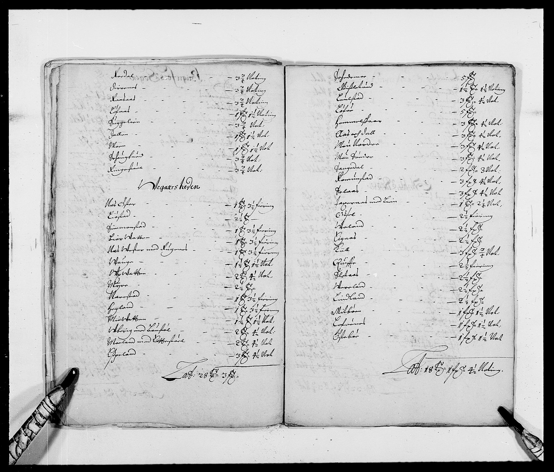 Rentekammeret inntil 1814, Reviderte regnskaper, Fogderegnskap, RA/EA-4092/R40/L2433: Fogderegnskap Råbyggelag, 1671-1674, s. 45
