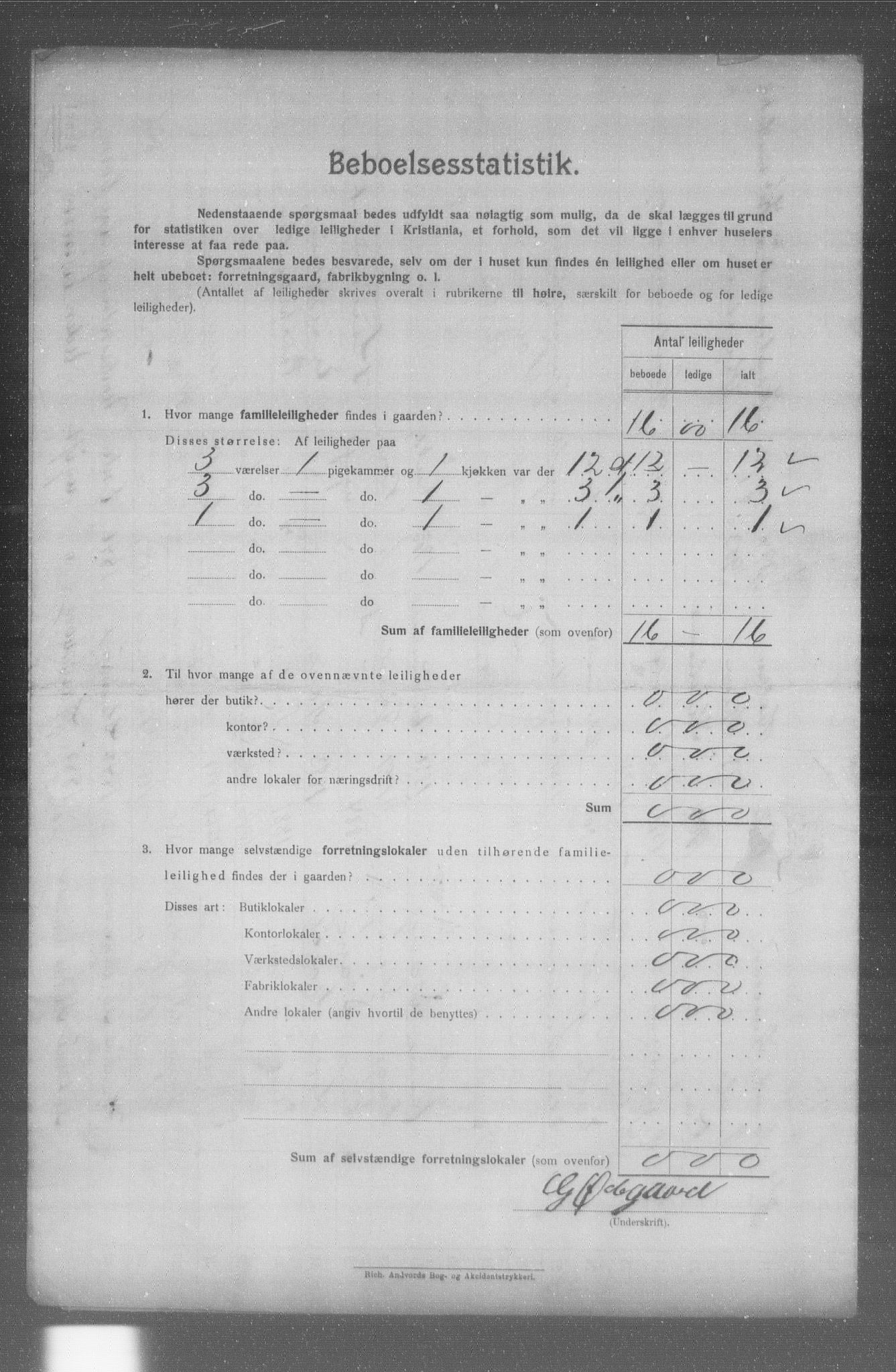 OBA, Kommunal folketelling 31.12.1904 for Kristiania kjøpstad, 1904, s. 7553