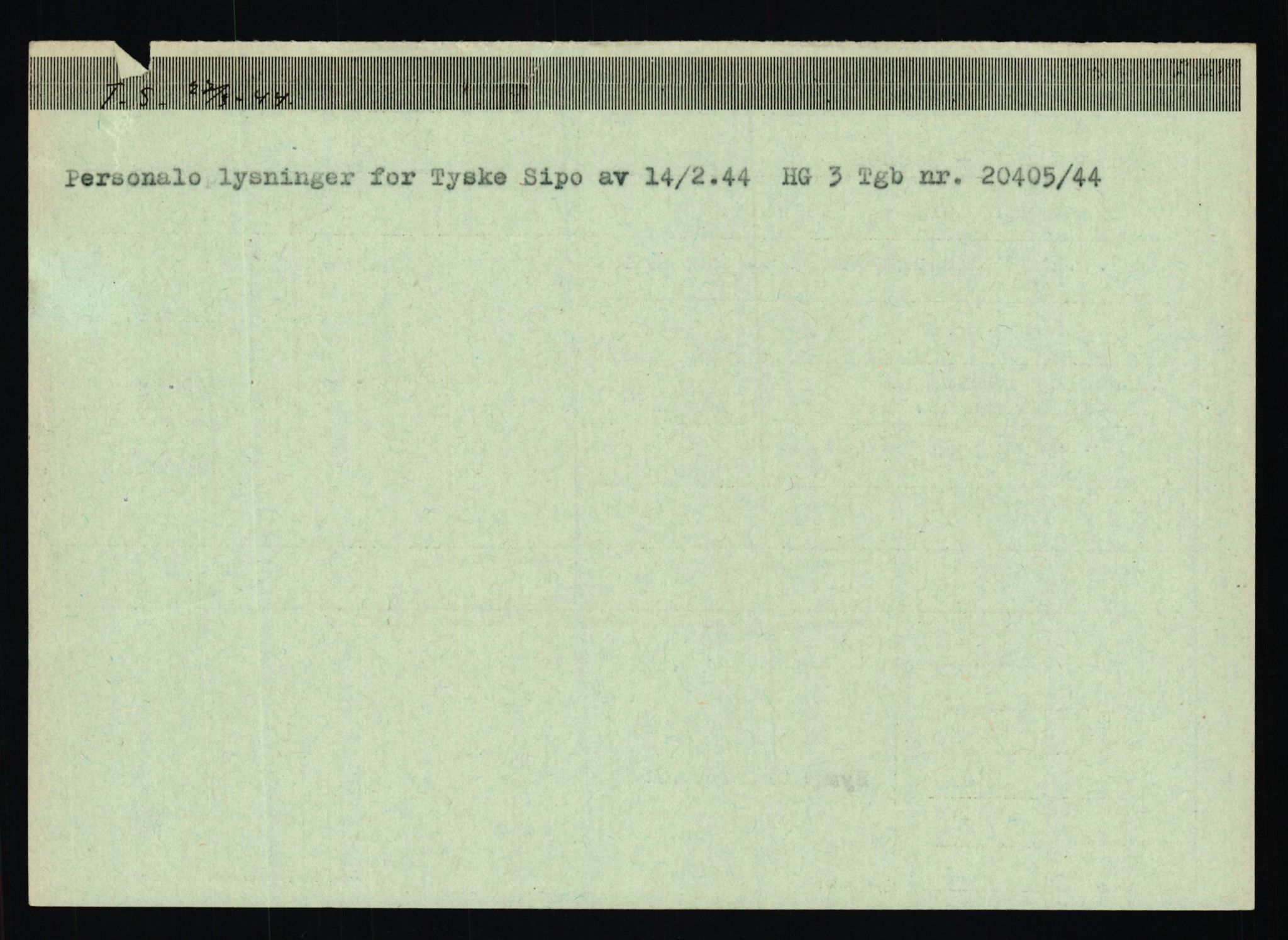 Statspolitiet - Hovedkontoret / Osloavdelingen, AV/RA-S-1329/C/Ca/L0012: Oanæs - Quistgaard	, 1943-1945, s. 2674