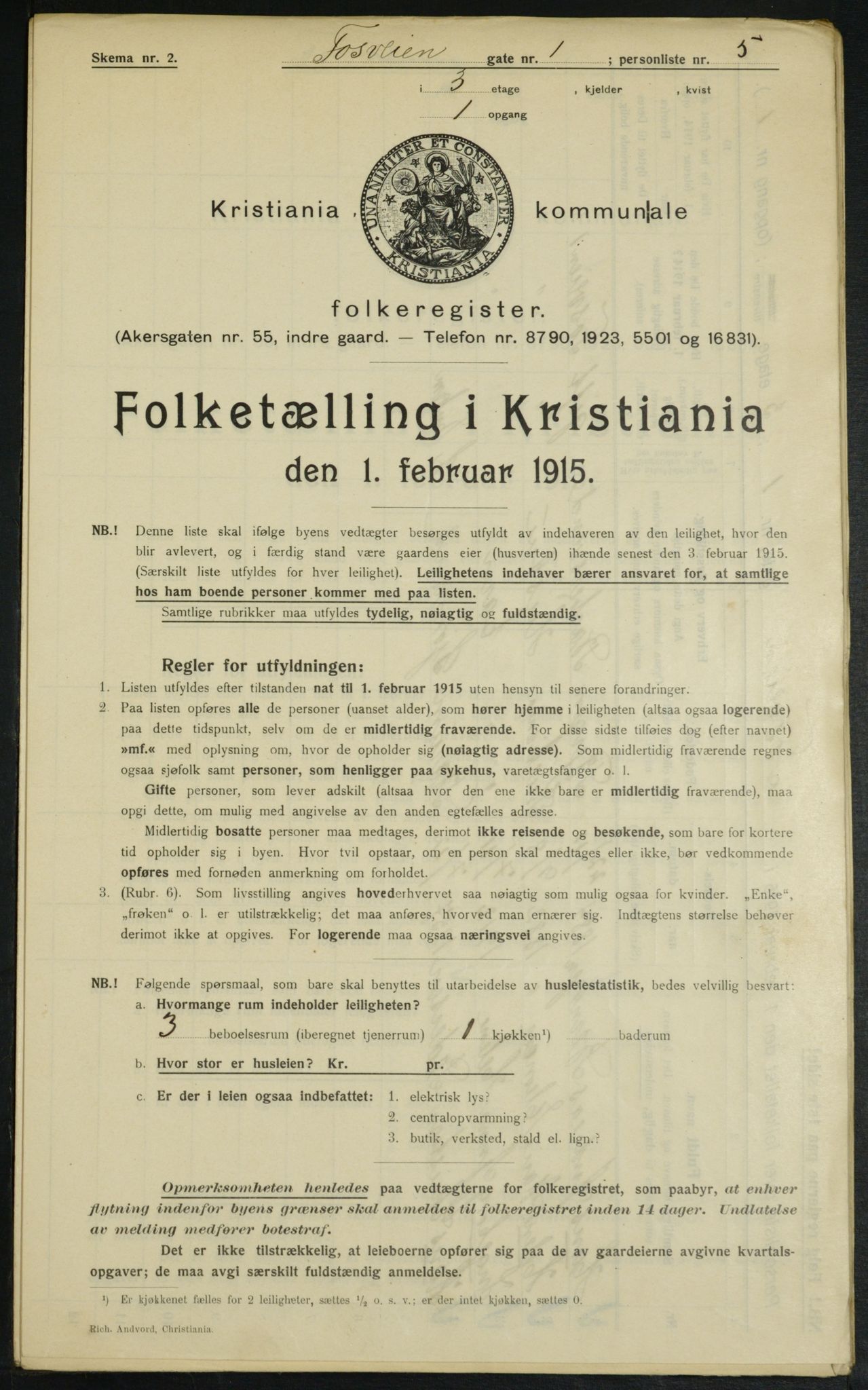 OBA, Kommunal folketelling 1.2.1915 for Kristiania, 1915, s. 24218