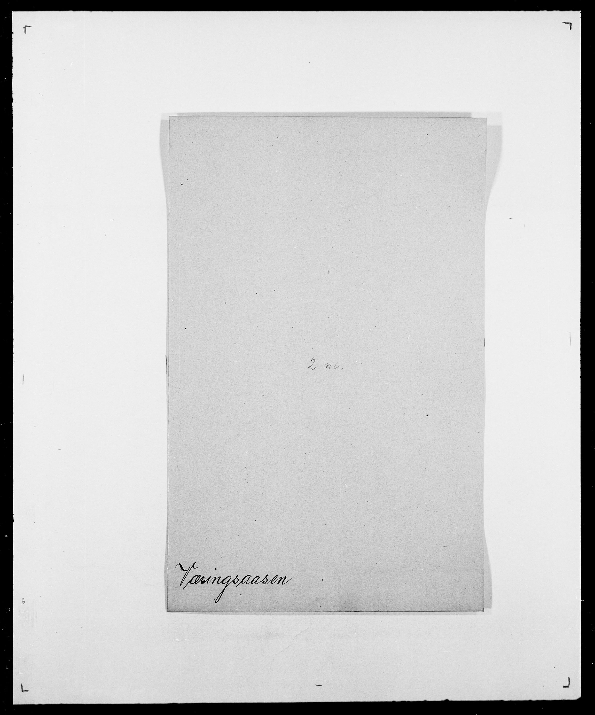 Delgobe, Charles Antoine - samling, SAO/PAO-0038/D/Da/L0043: Wulfsberg - v. Zanten, s. 25
