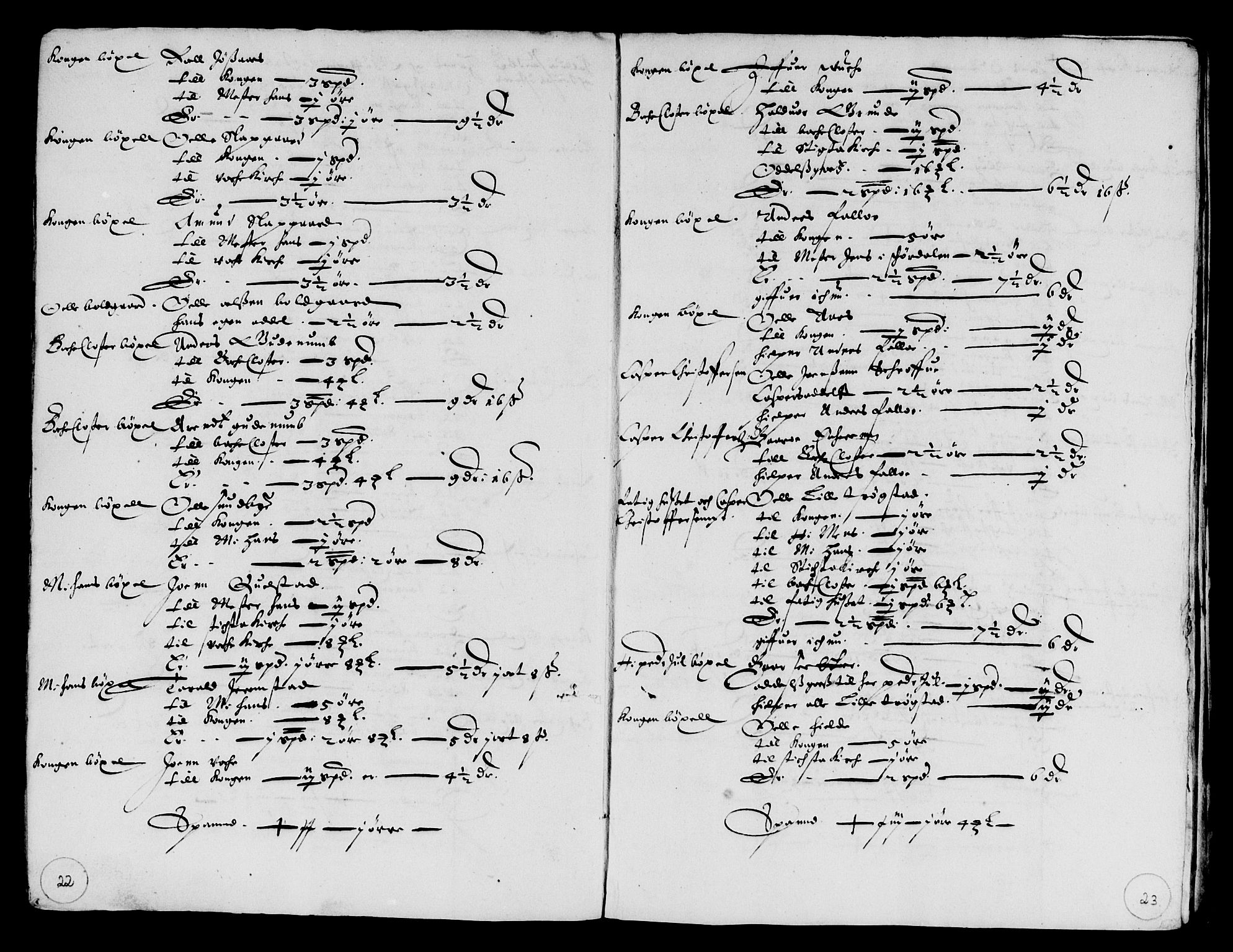 Rentekammeret inntil 1814, Reviderte regnskaper, Lensregnskaper, AV/RA-EA-5023/R/Rb/Rbw/L0090: Trondheim len, 1647-1648