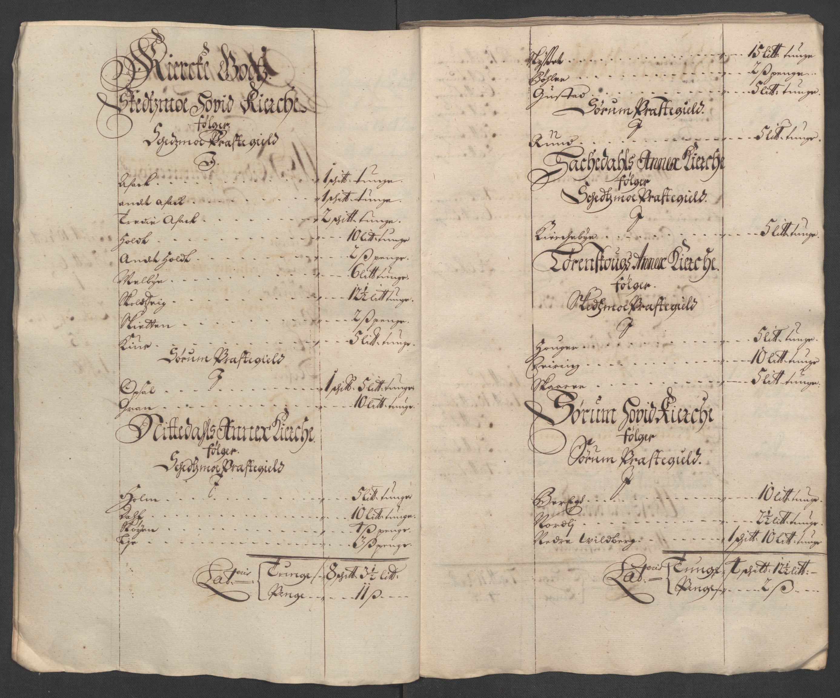 Rentekammeret inntil 1814, Reviderte regnskaper, Fogderegnskap, AV/RA-EA-4092/R11/L0581: Fogderegnskap Nedre Romerike, 1698, s. 131