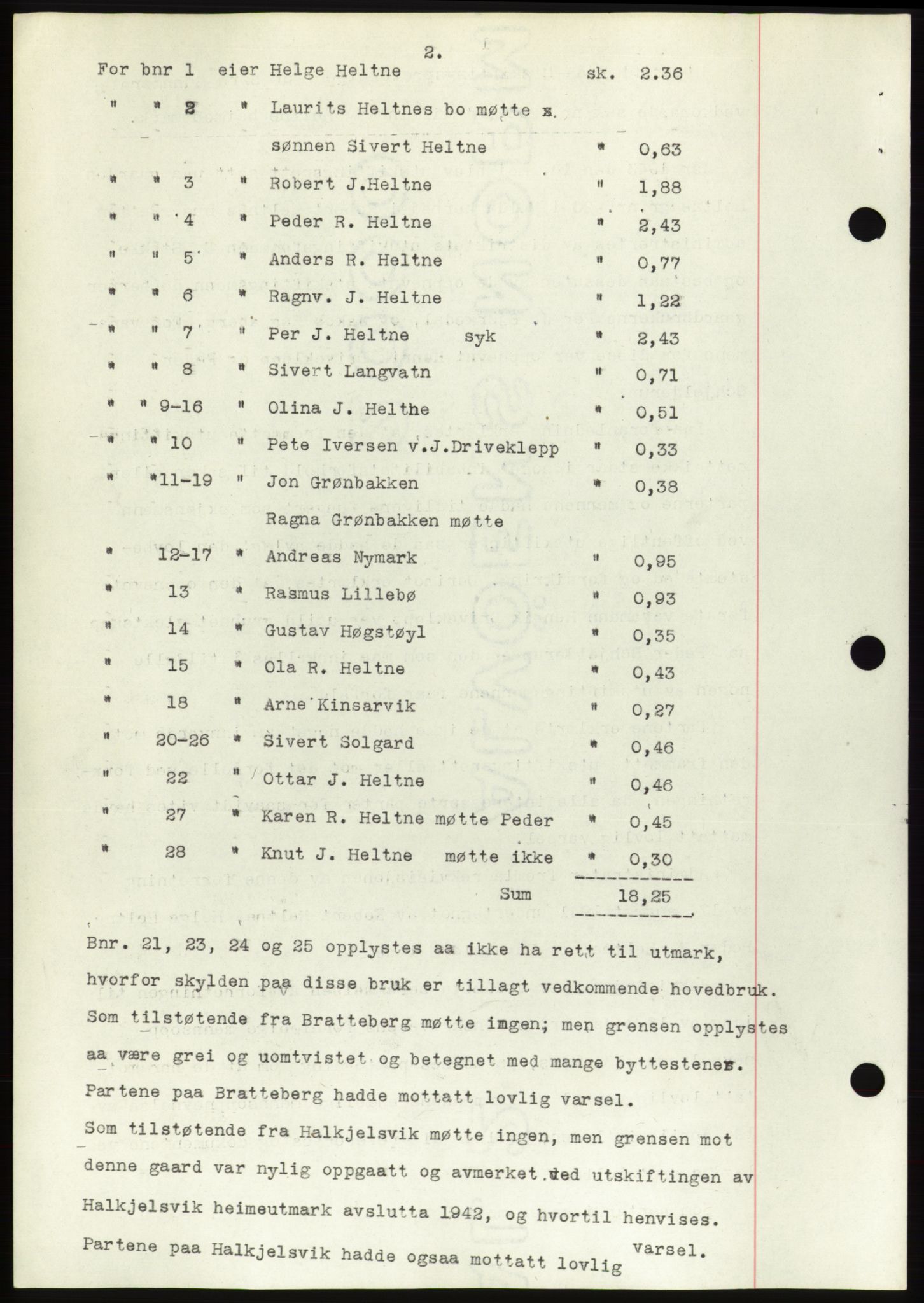 Søre Sunnmøre sorenskriveri, AV/SAT-A-4122/1/2/2C/L0083: Pantebok nr. 9A, 1948-1949, Dagboknr: 61/1949