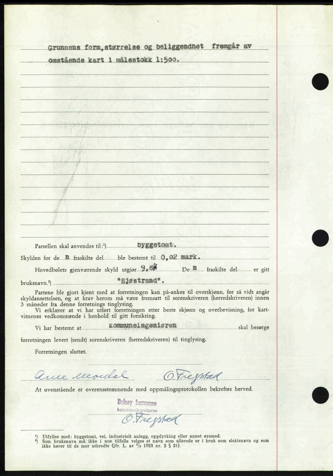 Romsdal sorenskriveri, AV/SAT-A-4149/1/2/2C: Pantebok nr. A31, 1949-1949, Dagboknr: 3334/1949